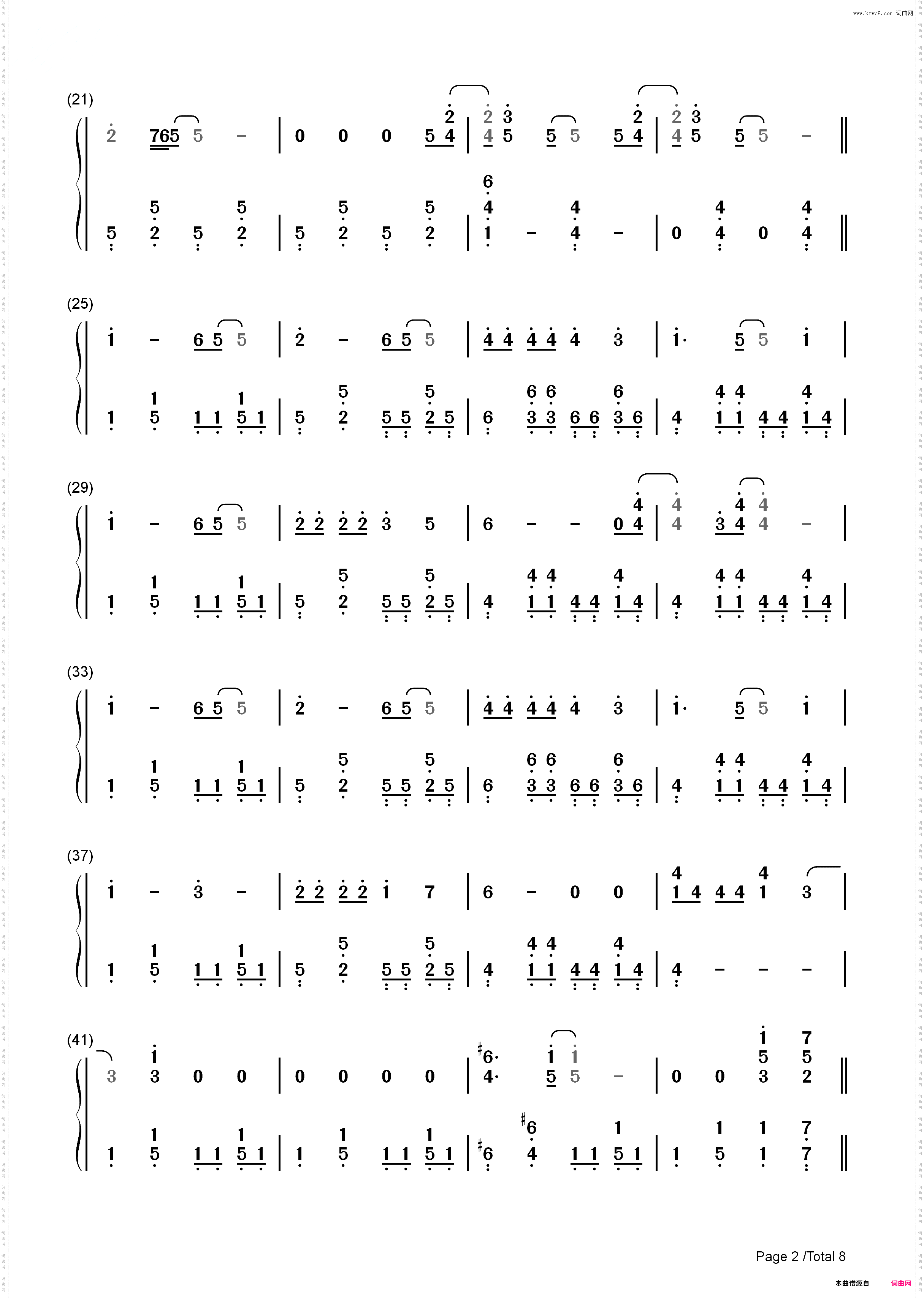 Mean-Taylor Swift_简谱版