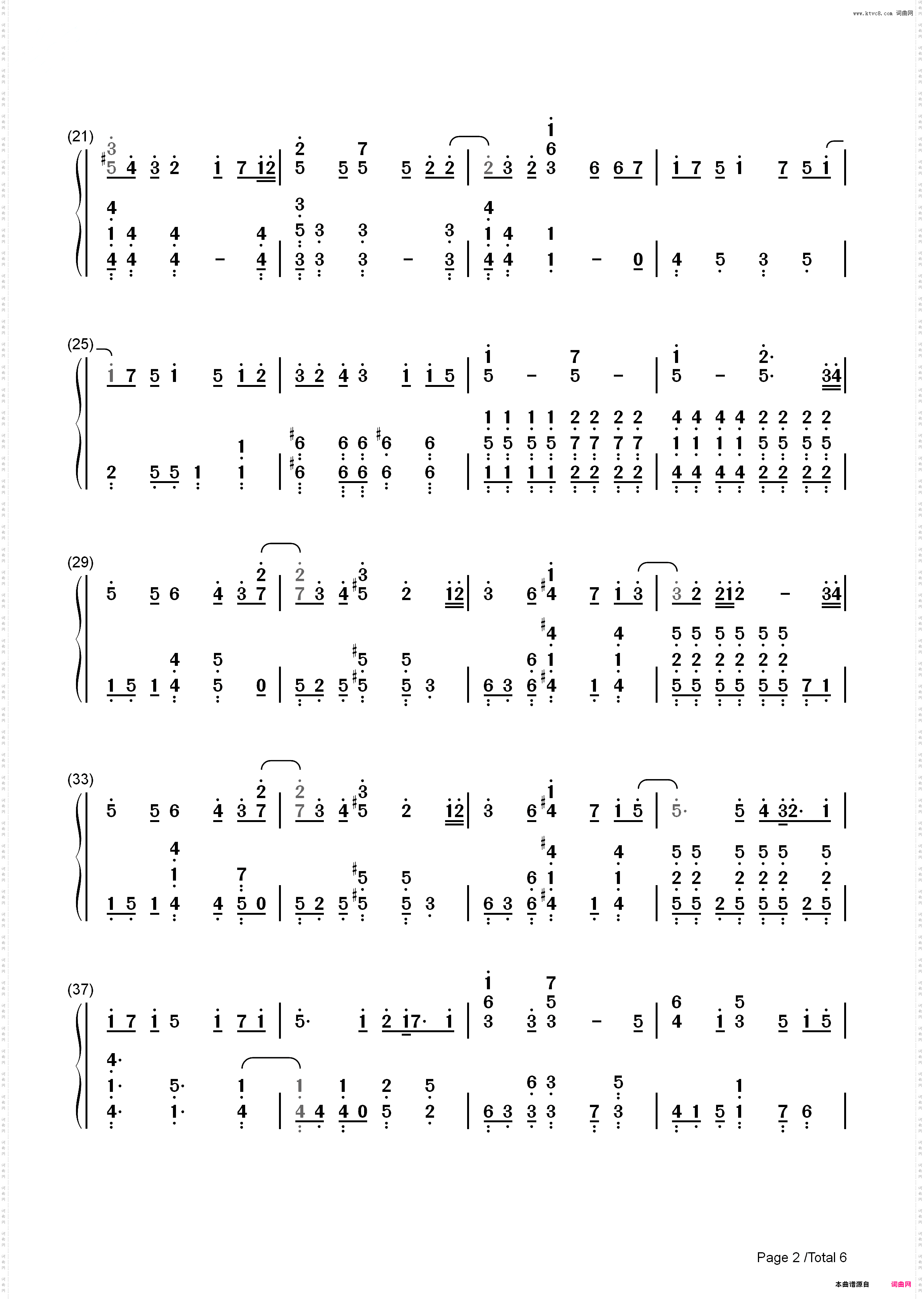 果てない空-打工仔买房记主题曲_简谱版