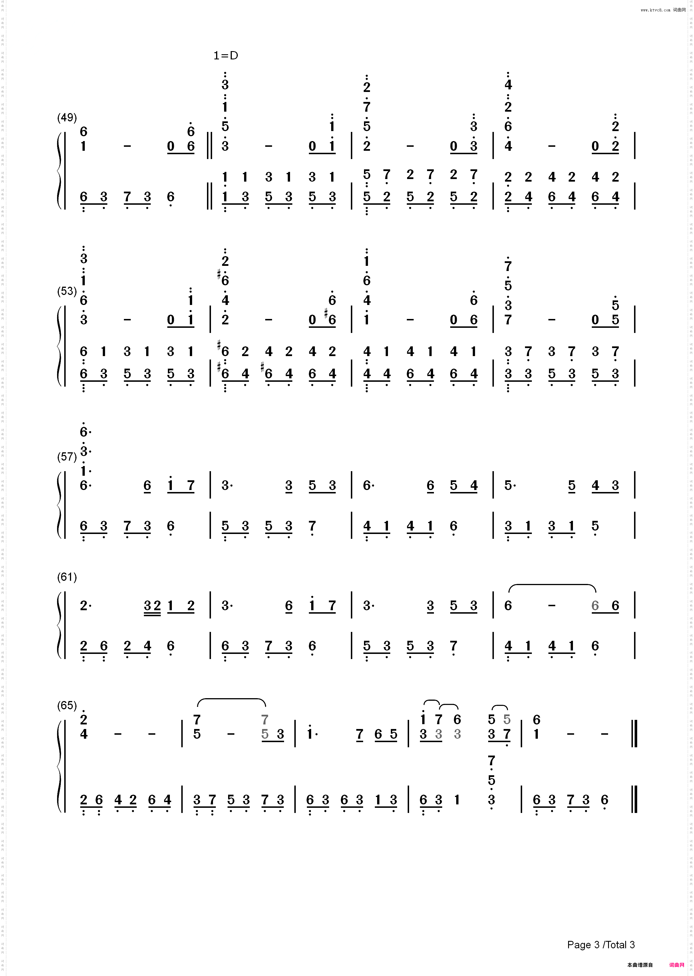 A Time For Us-罗密欧与茱丽叶插曲_简谱版