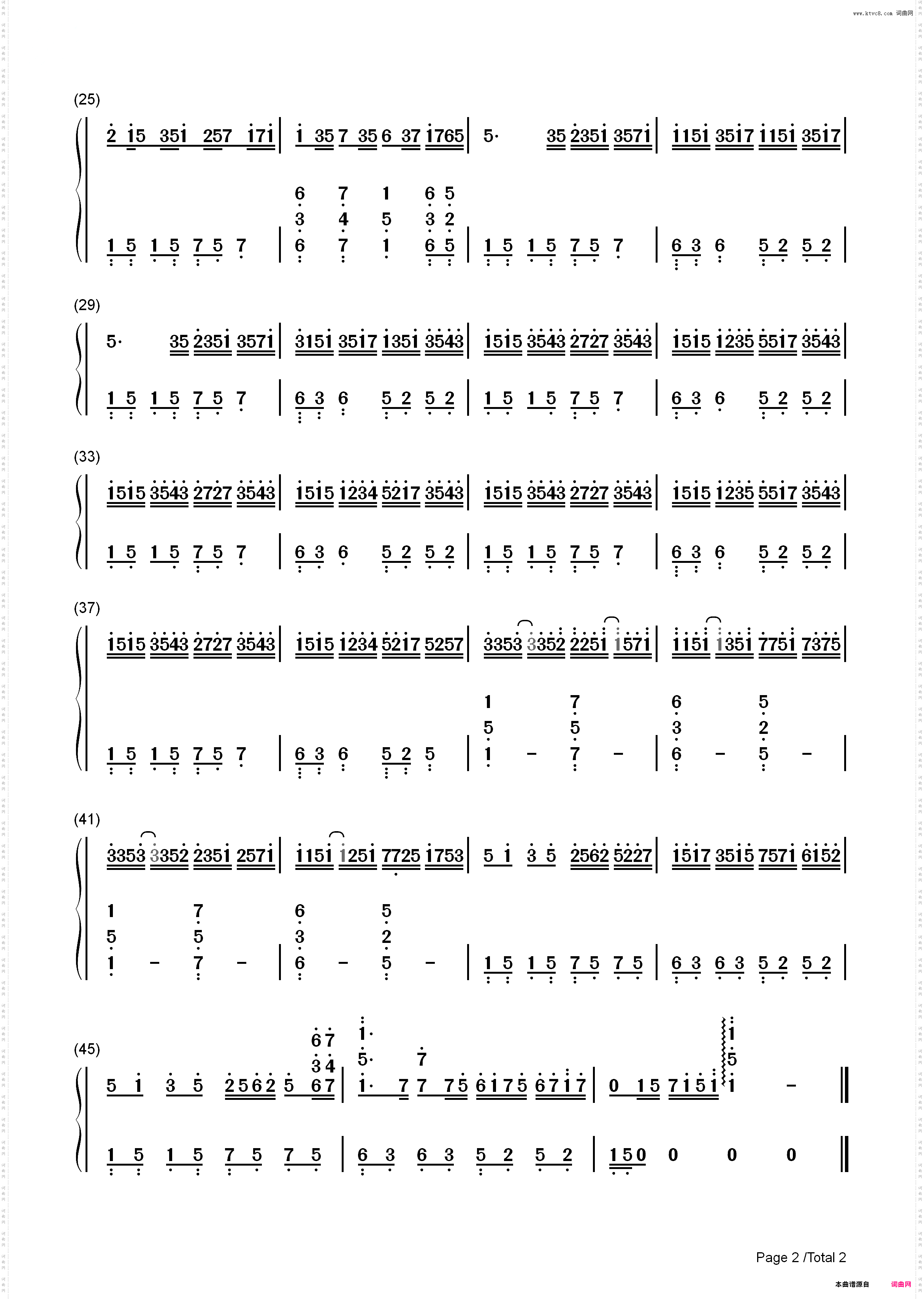 Joshua-October_简谱版