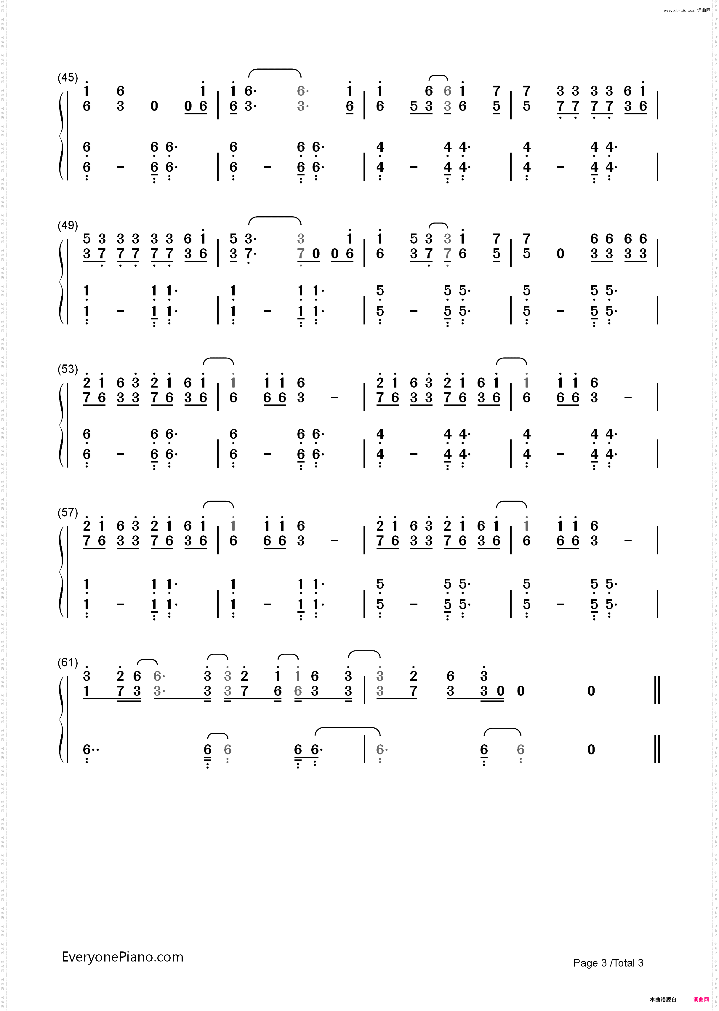Immortals-Fall Out Boy_简谱版
