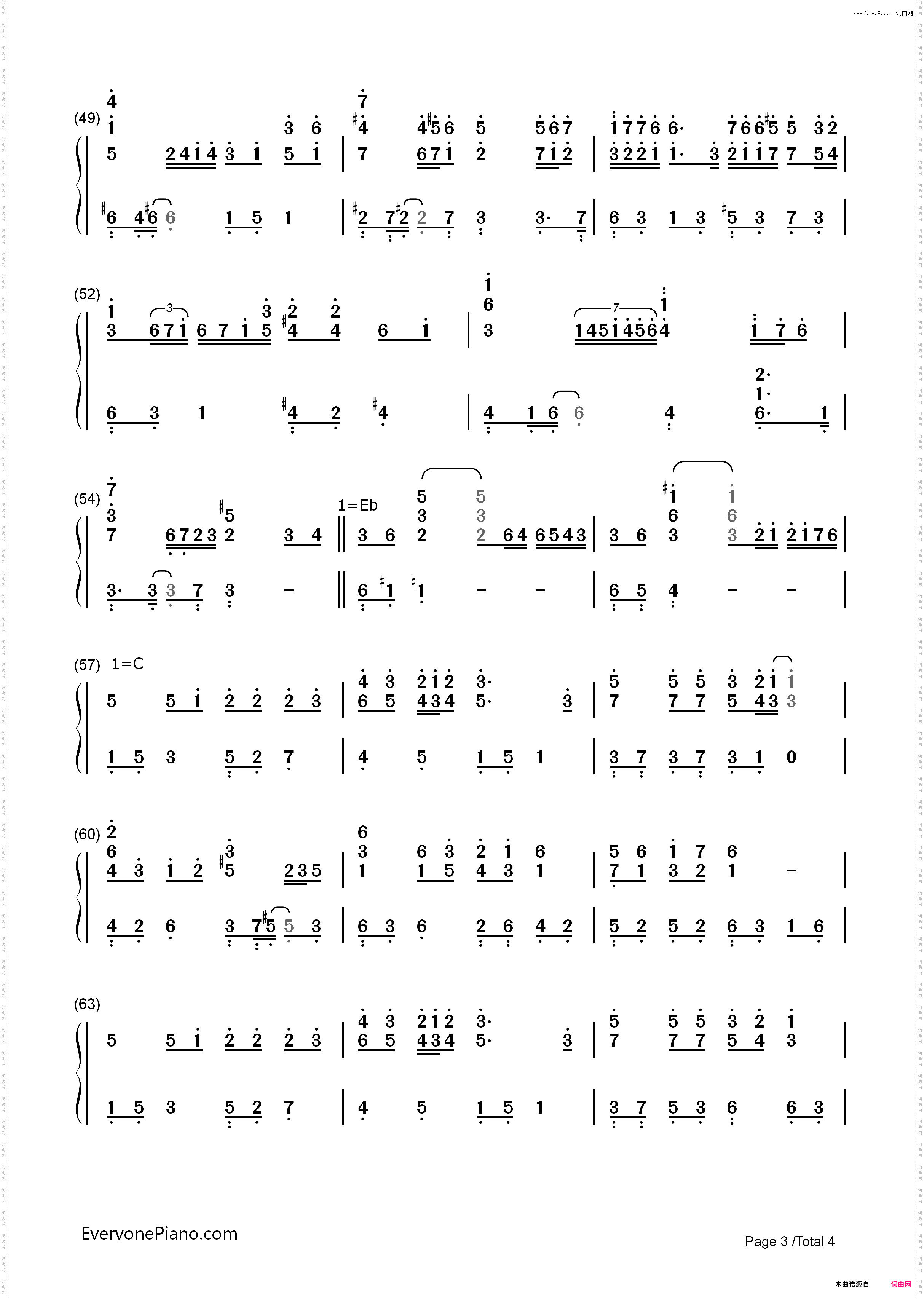 瑟鲁之歌-《地海战记》插曲_简谱版