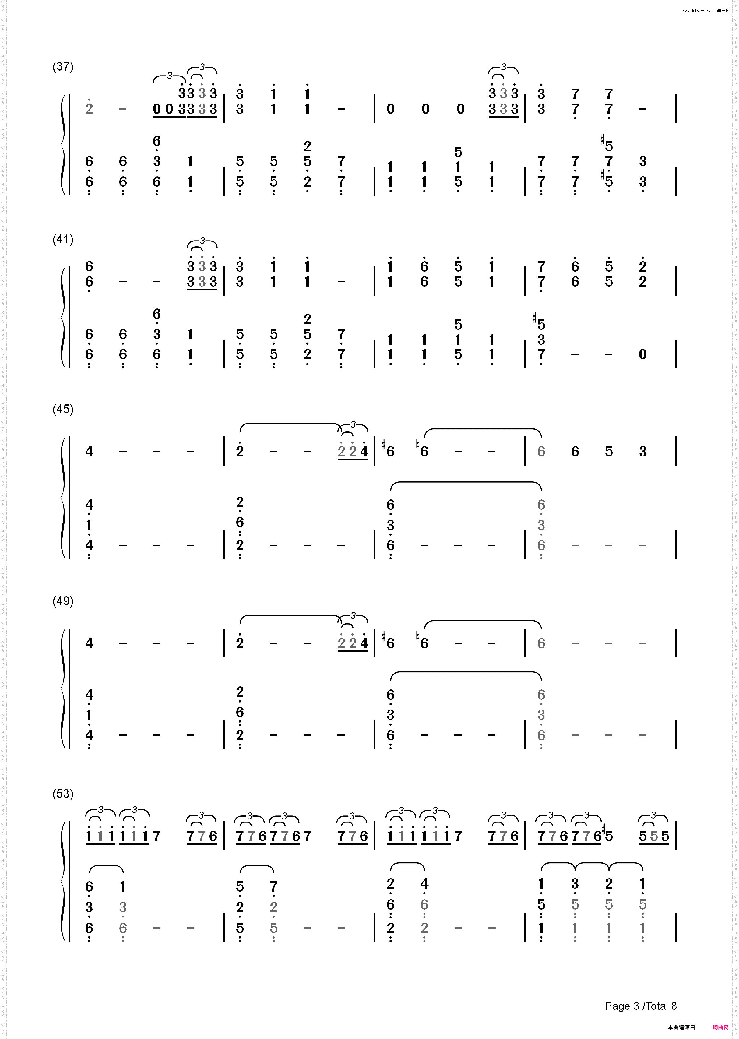 Stressed Out-Twenty One Pilots_简谱版