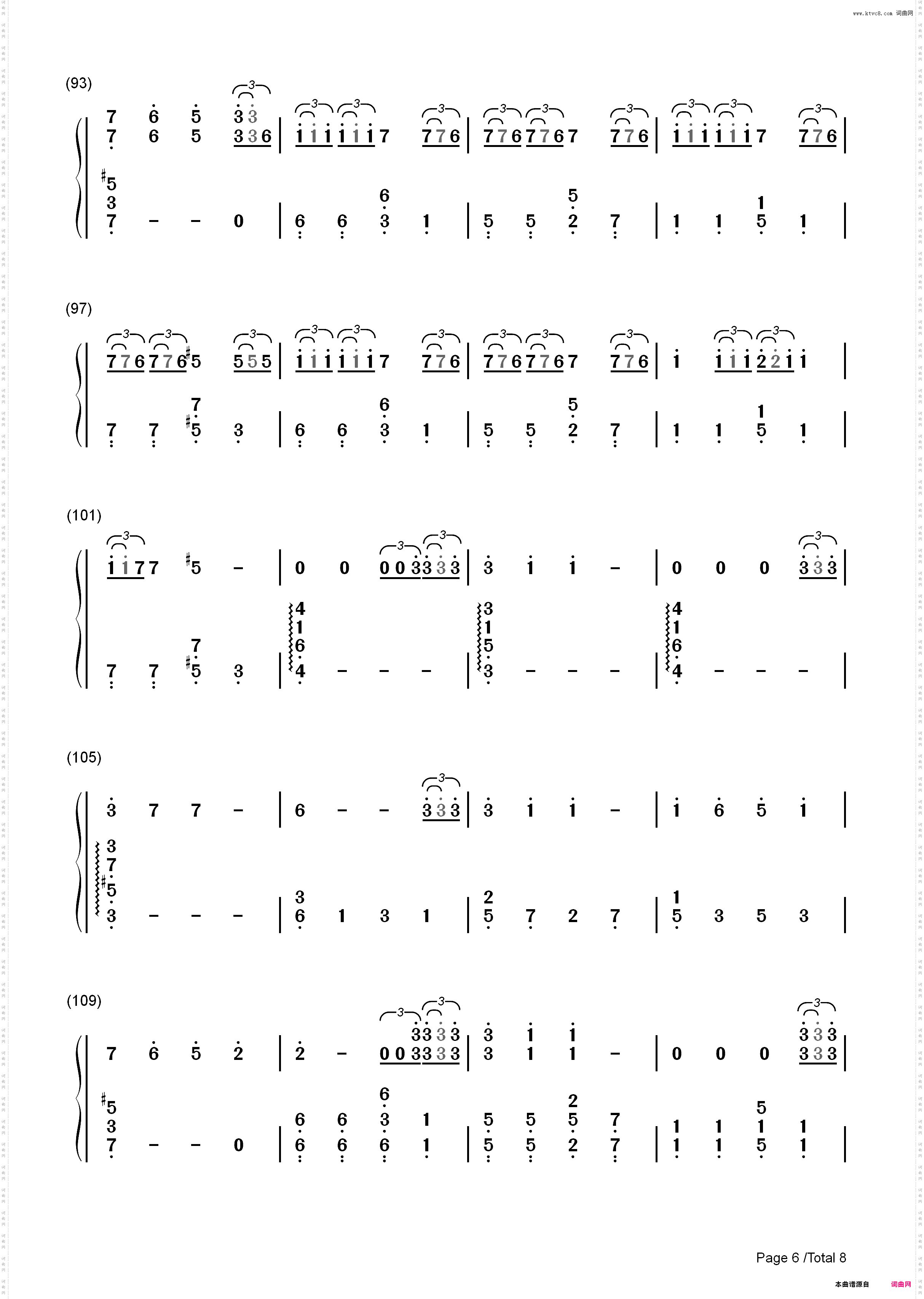 Stressed Out-Twenty One Pilots_简谱版
