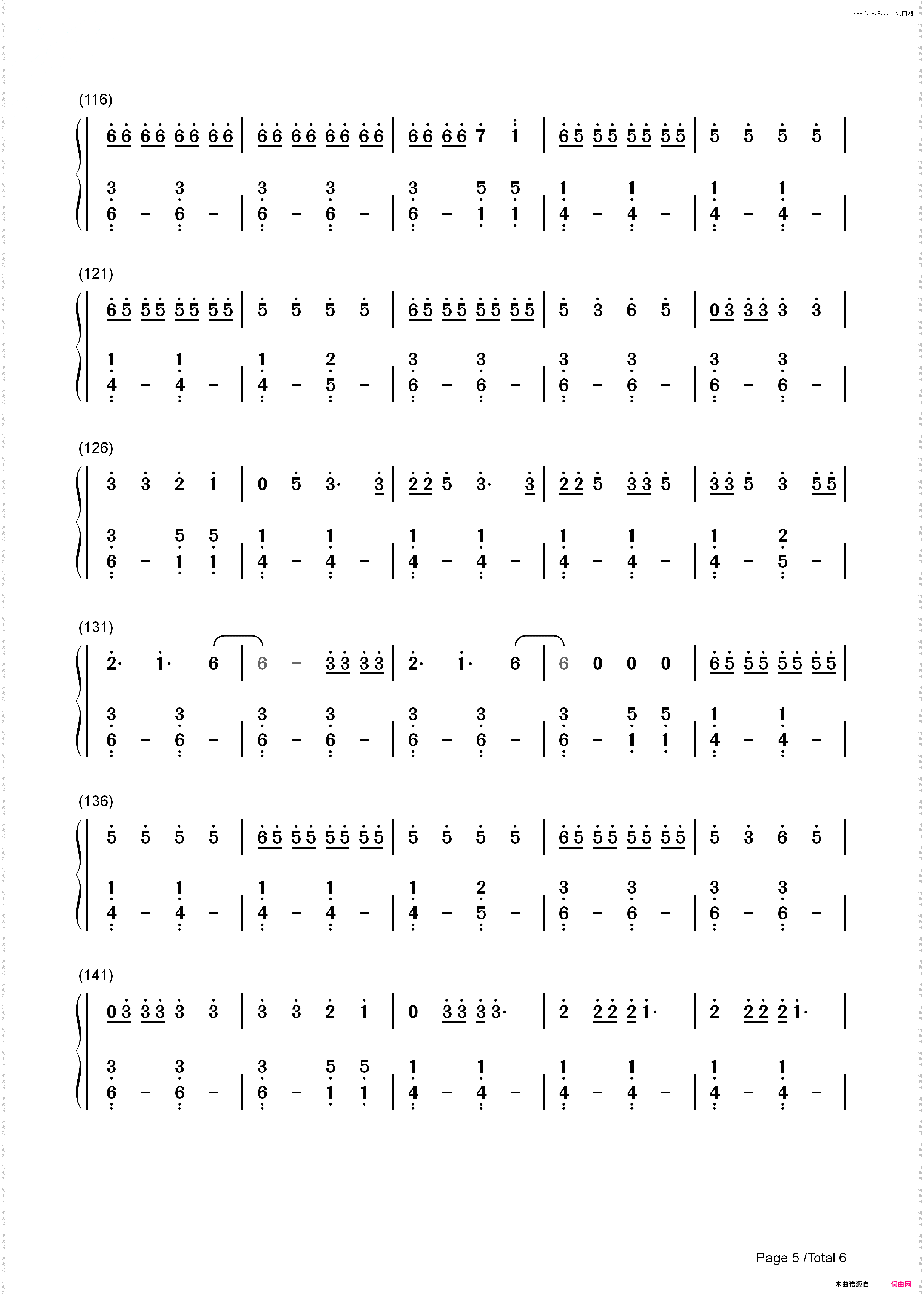 Right There-Nicole Scherzinger_简谱版