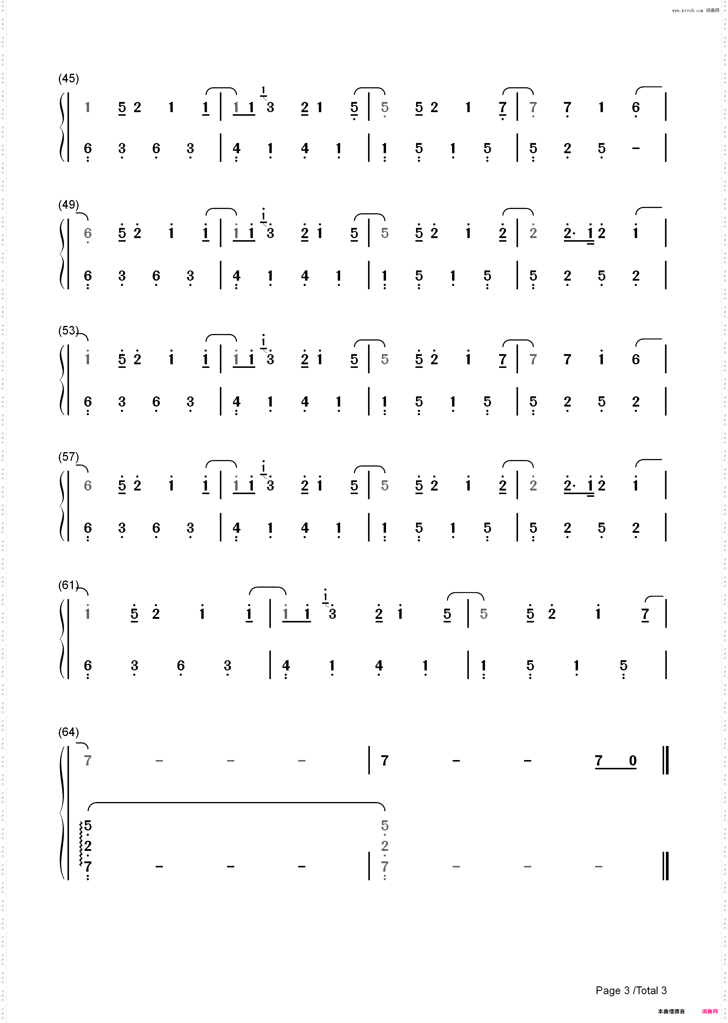 The Ocean-Mike Perry_简谱版