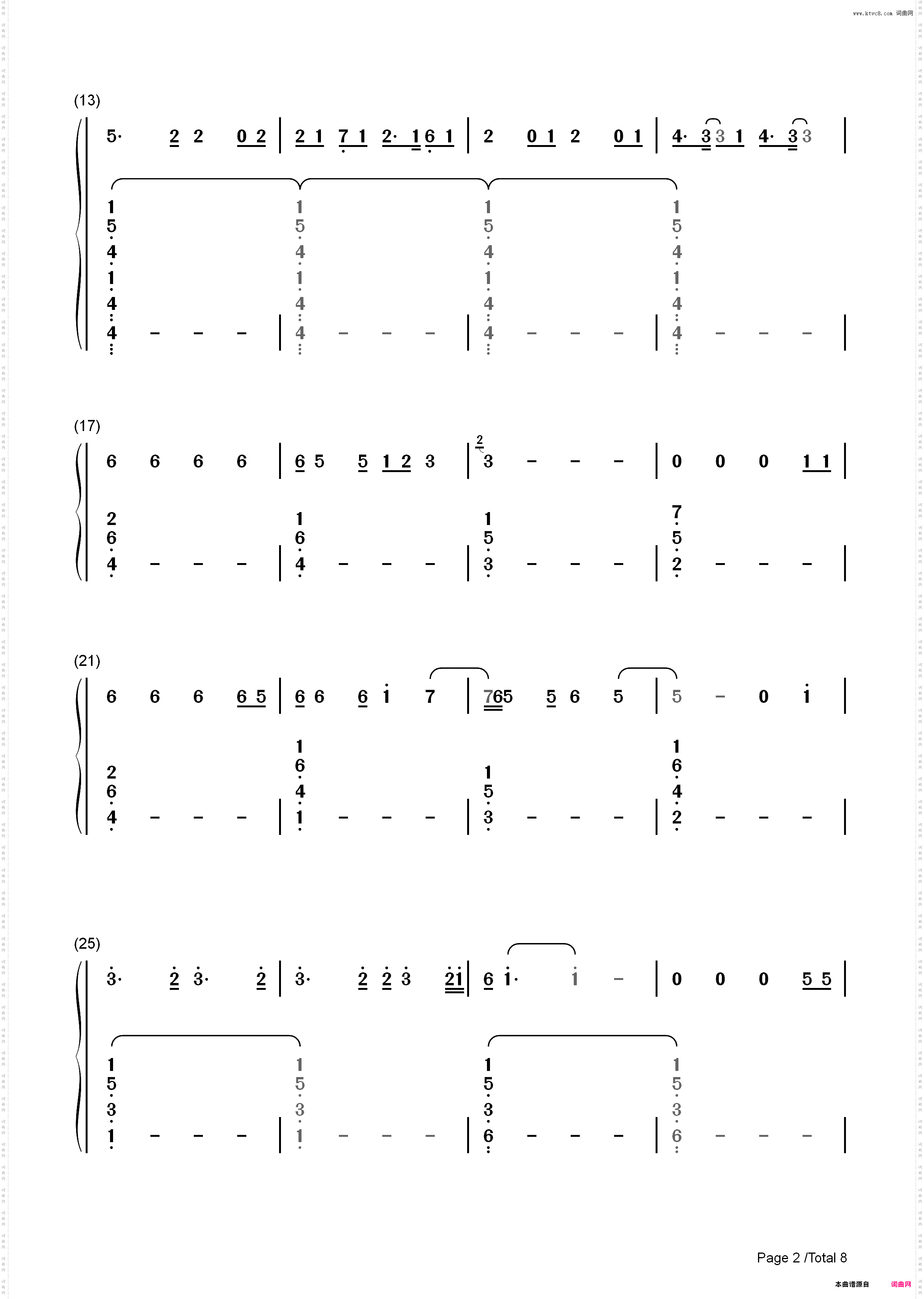 Lay Me Down-Sam Smith_简谱版