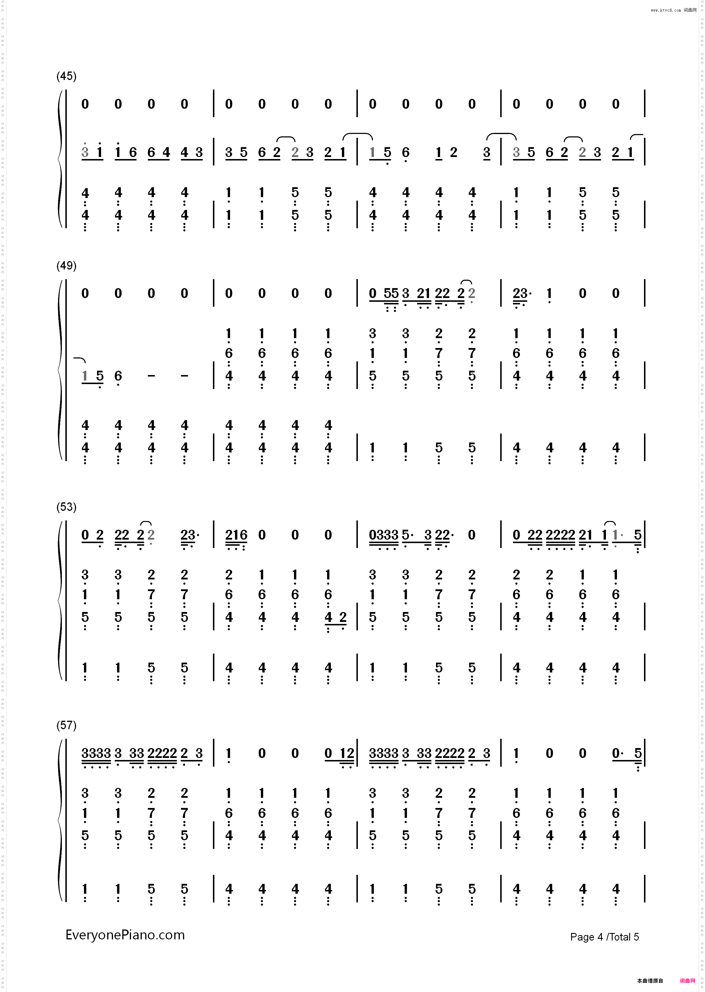So Far-Chris Garneau_简谱版