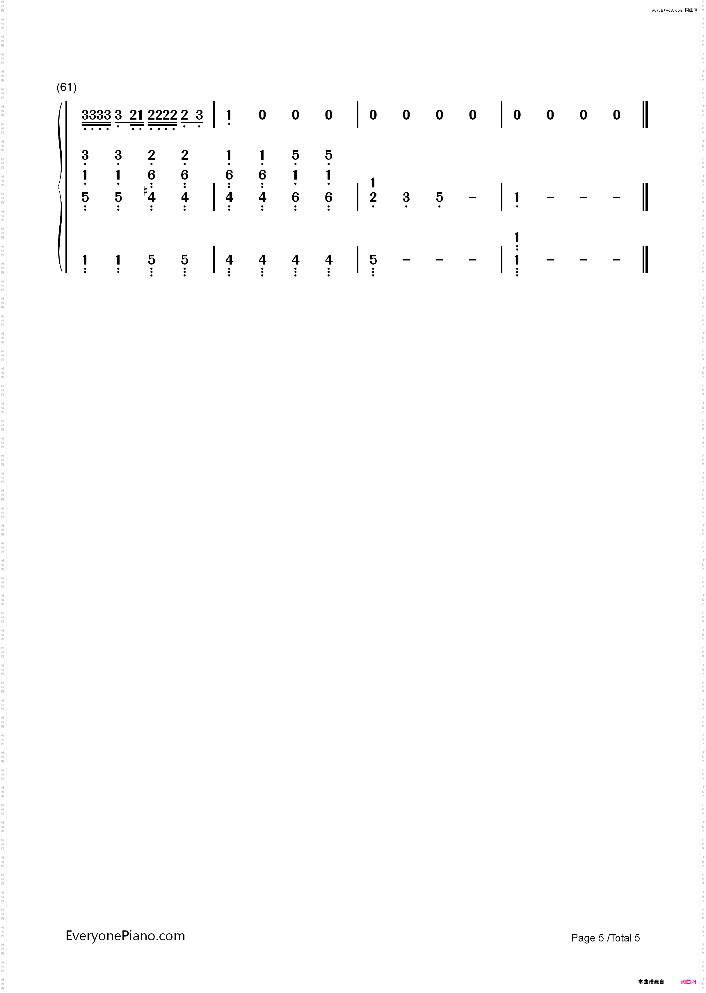 So Far-Chris Garneau_简谱版