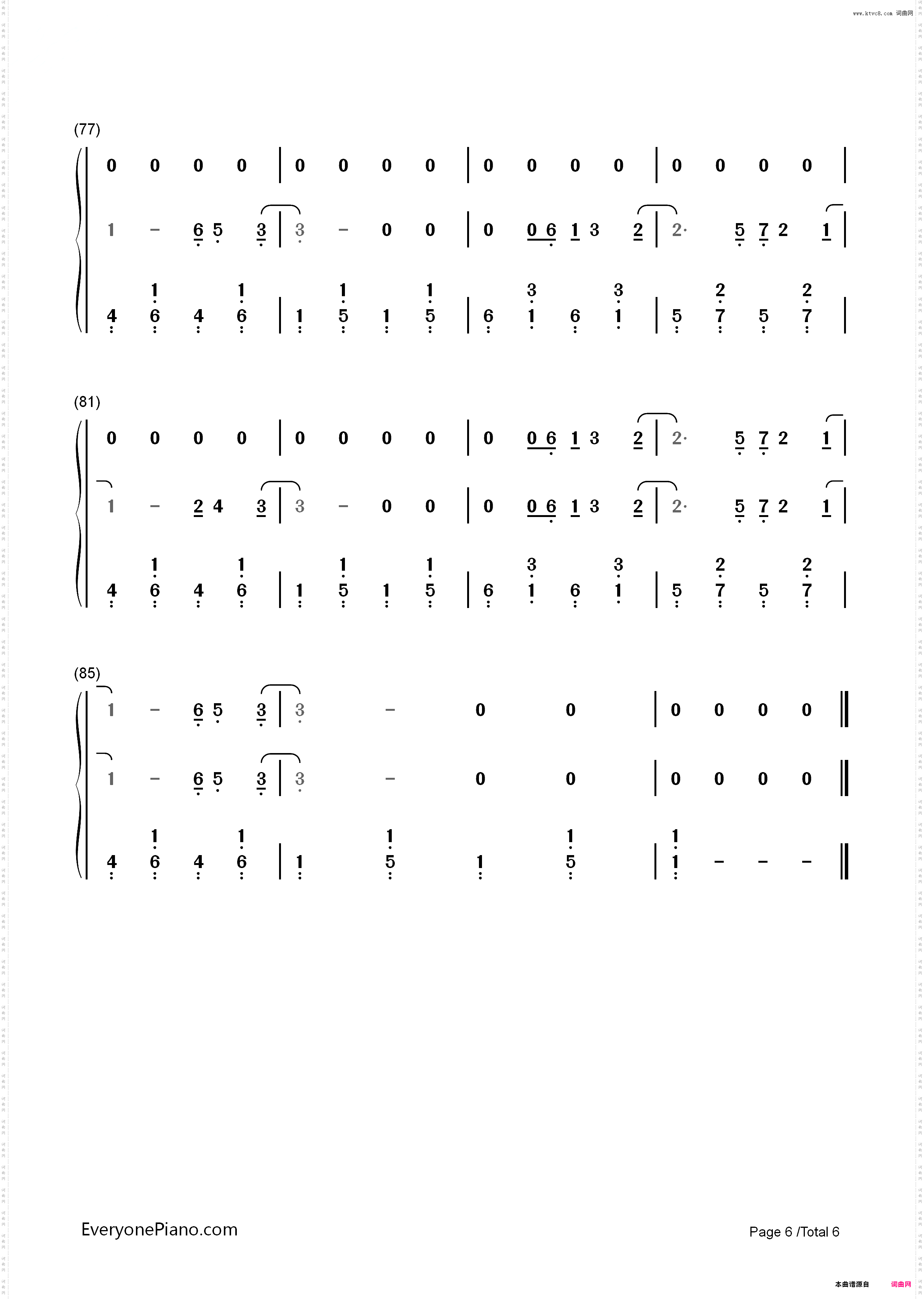 Hands on the Radio-Chris Garneau_简谱版