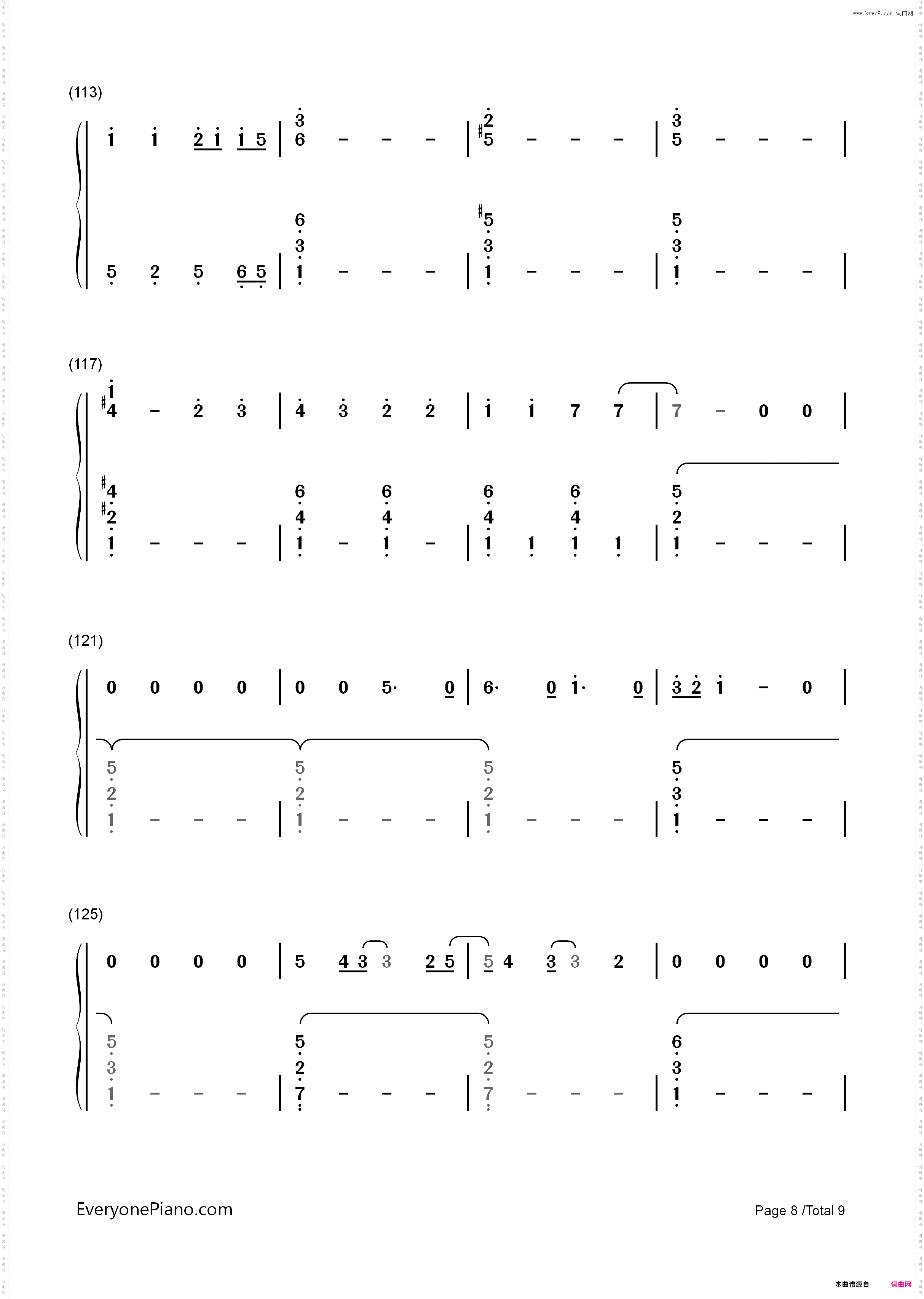 Cancer-Twenty One Pilots_简谱版