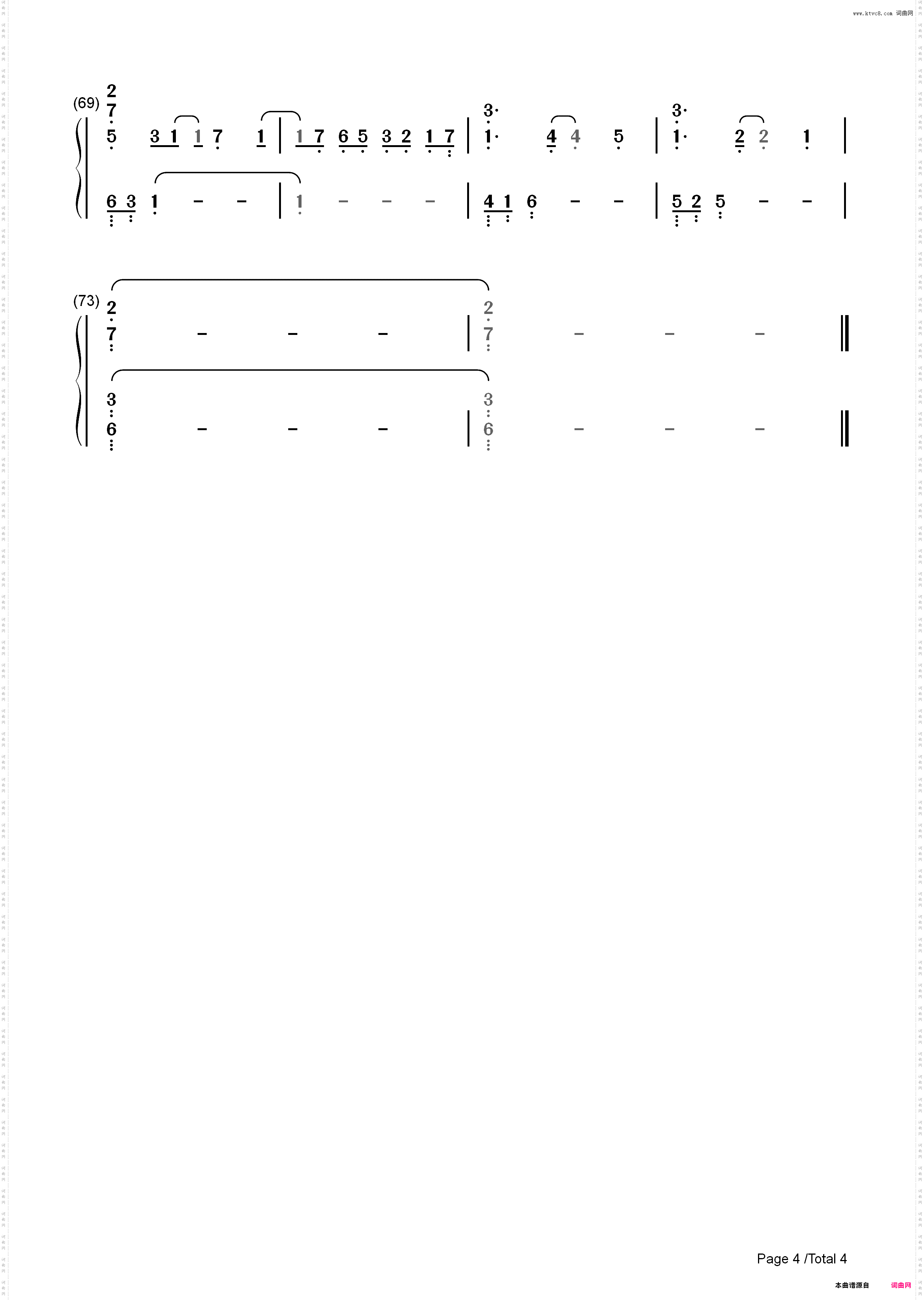 Forest Fantasy-Yiruma李闰珉_简谱版