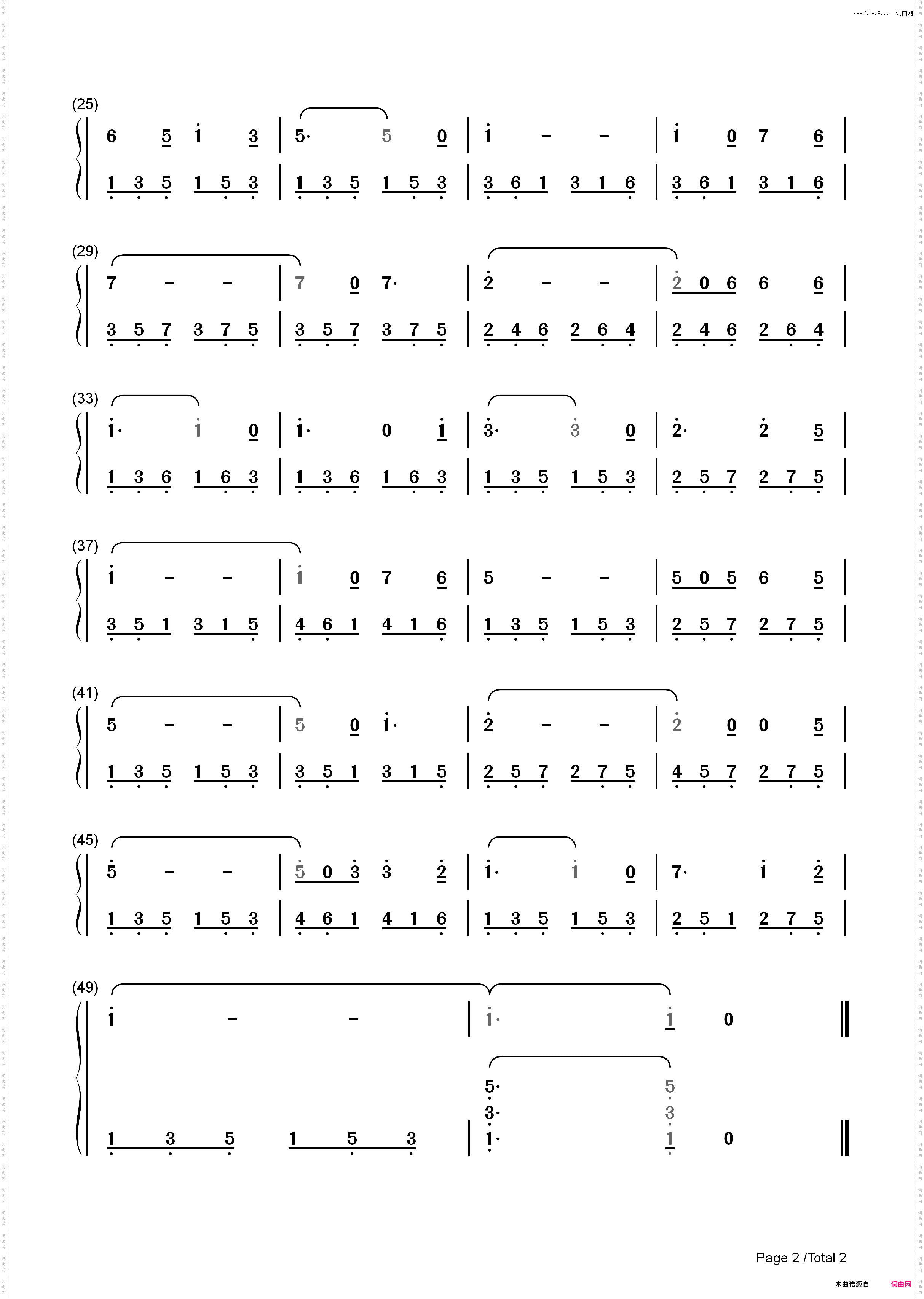 O Holy Night-神**晚-圣善夜-**歌曲_简谱版