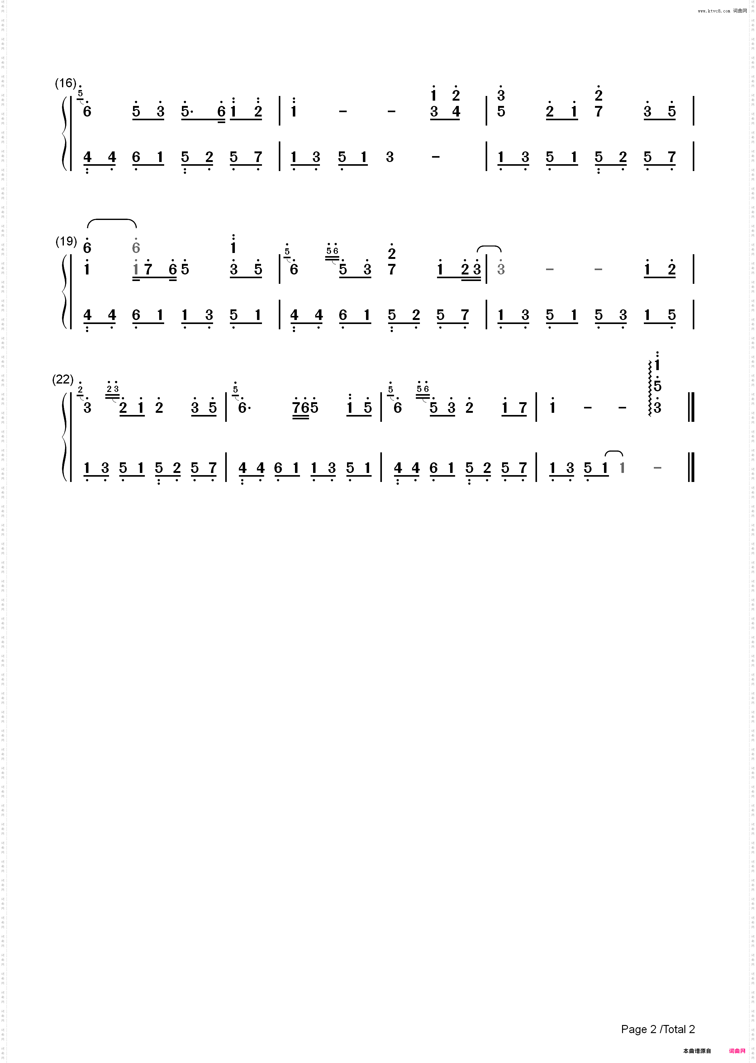 爱尔兰画眉漫步神秘园-Joanie Madden_简谱版