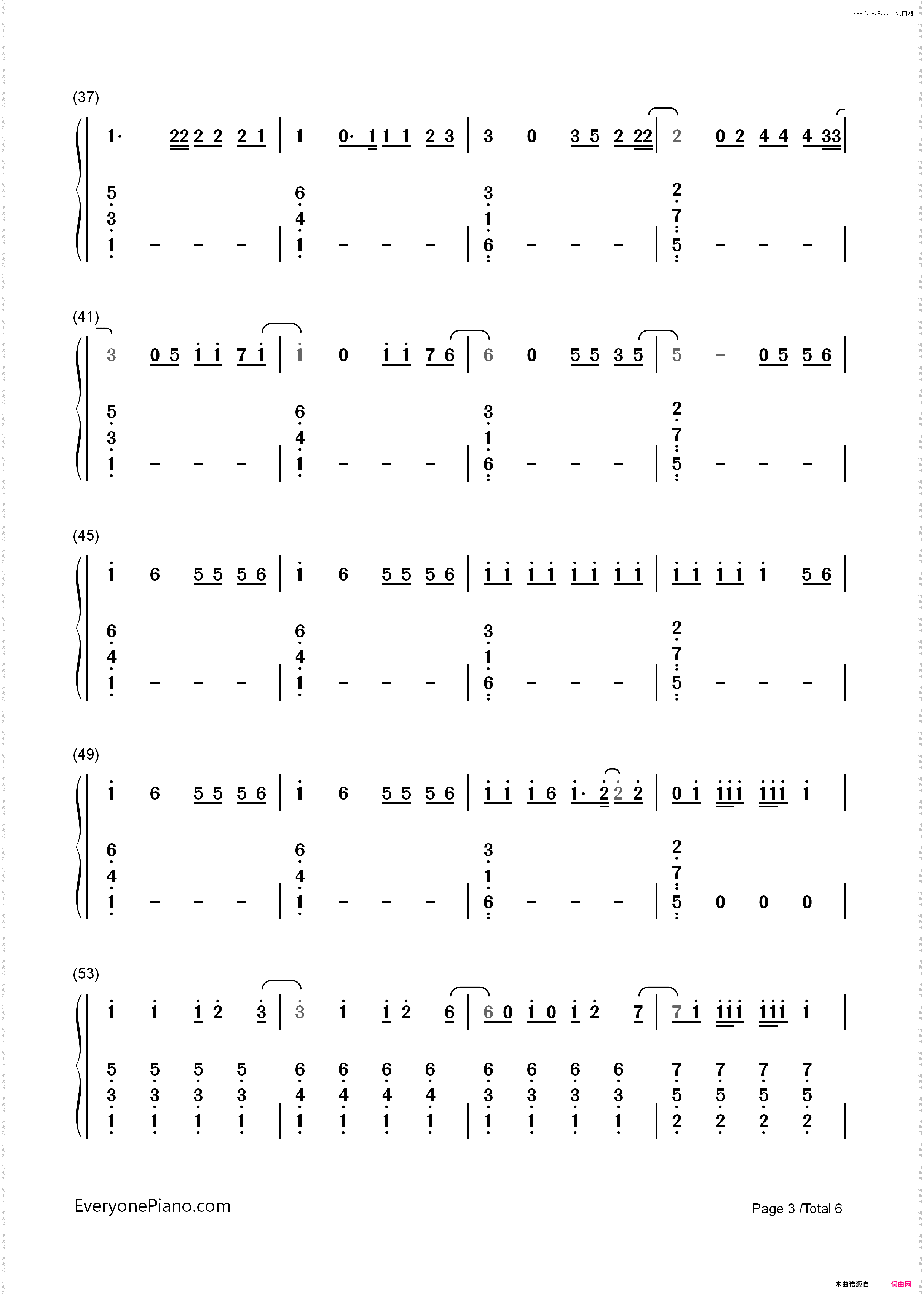 Its Gonna Be OKAY-The Piano Guys_简谱版