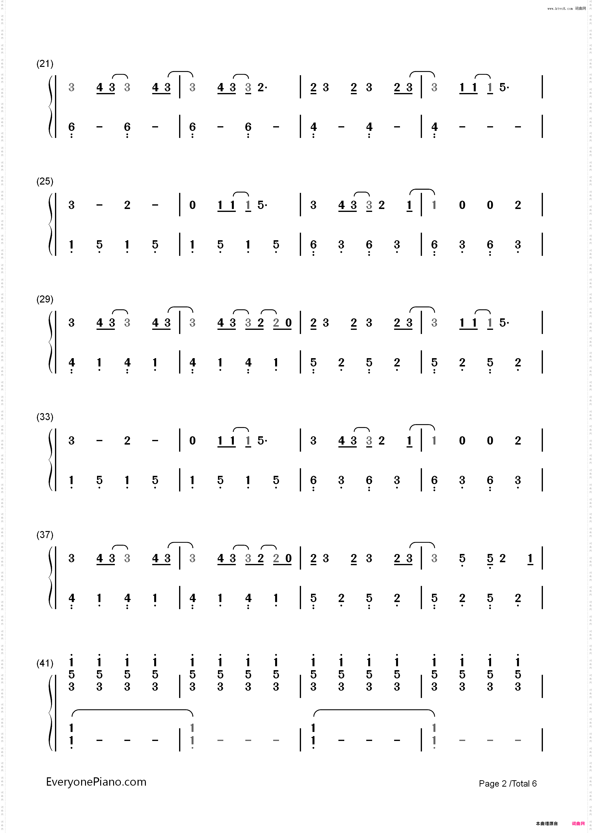 Still Breathing-Green Day_简谱版