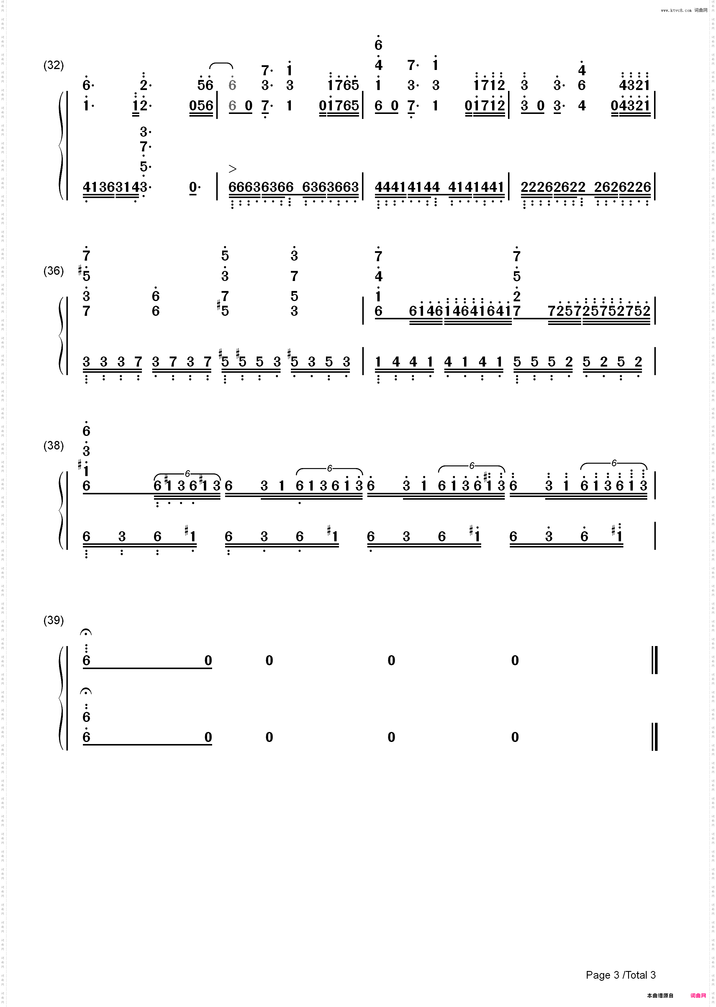Fallen-PSYCHO-PASS 心理测量者 2 ED_简谱版