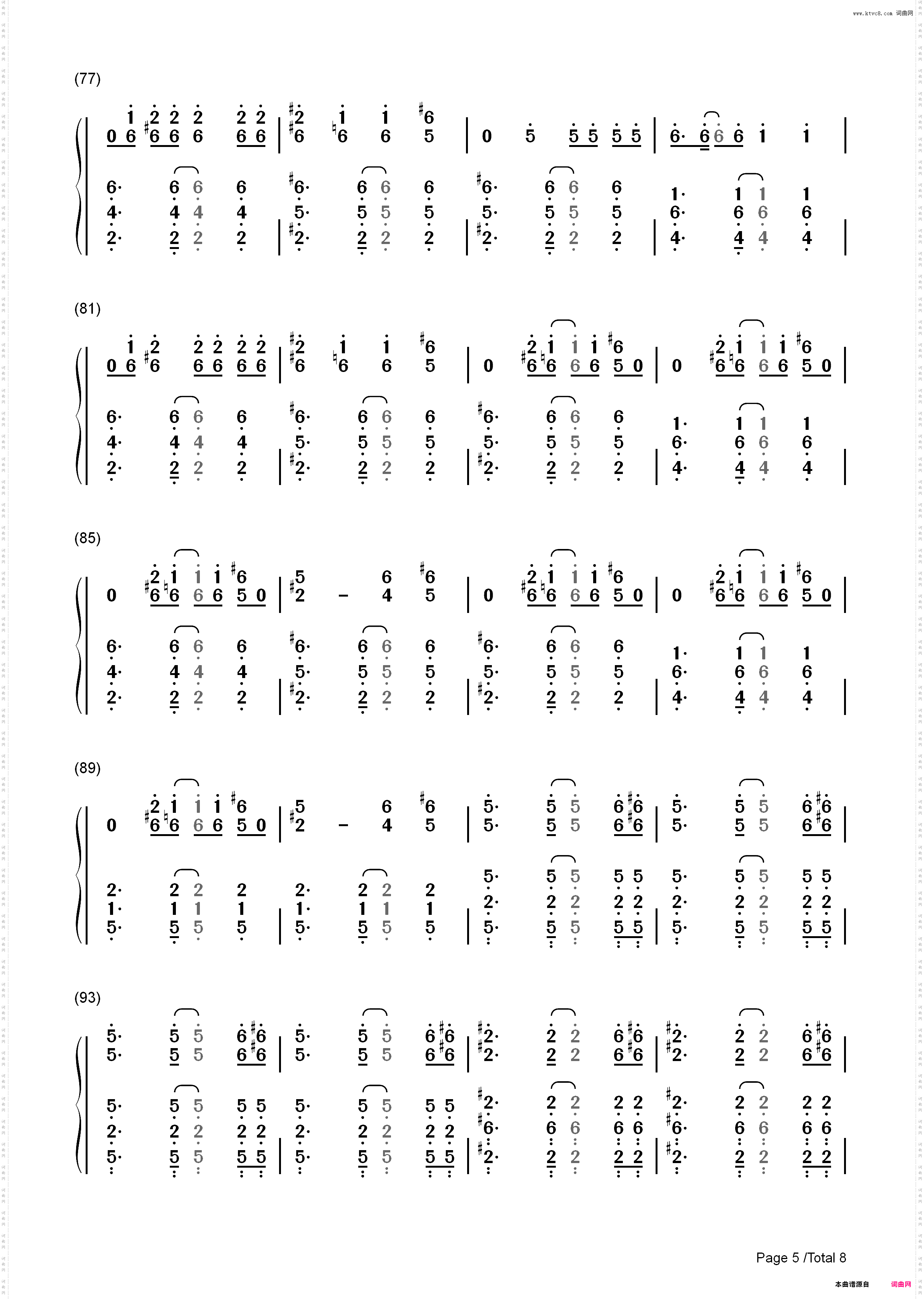 Im Into You-Jennifer Lopez_简谱版