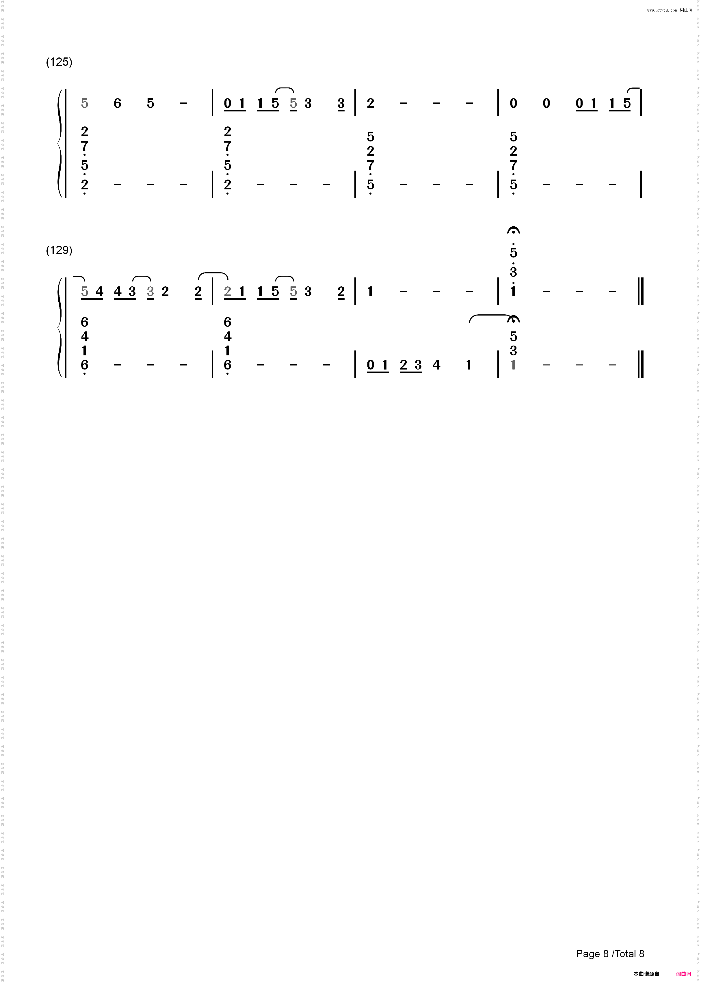 Bedless-Pierce the Veil_简谱版