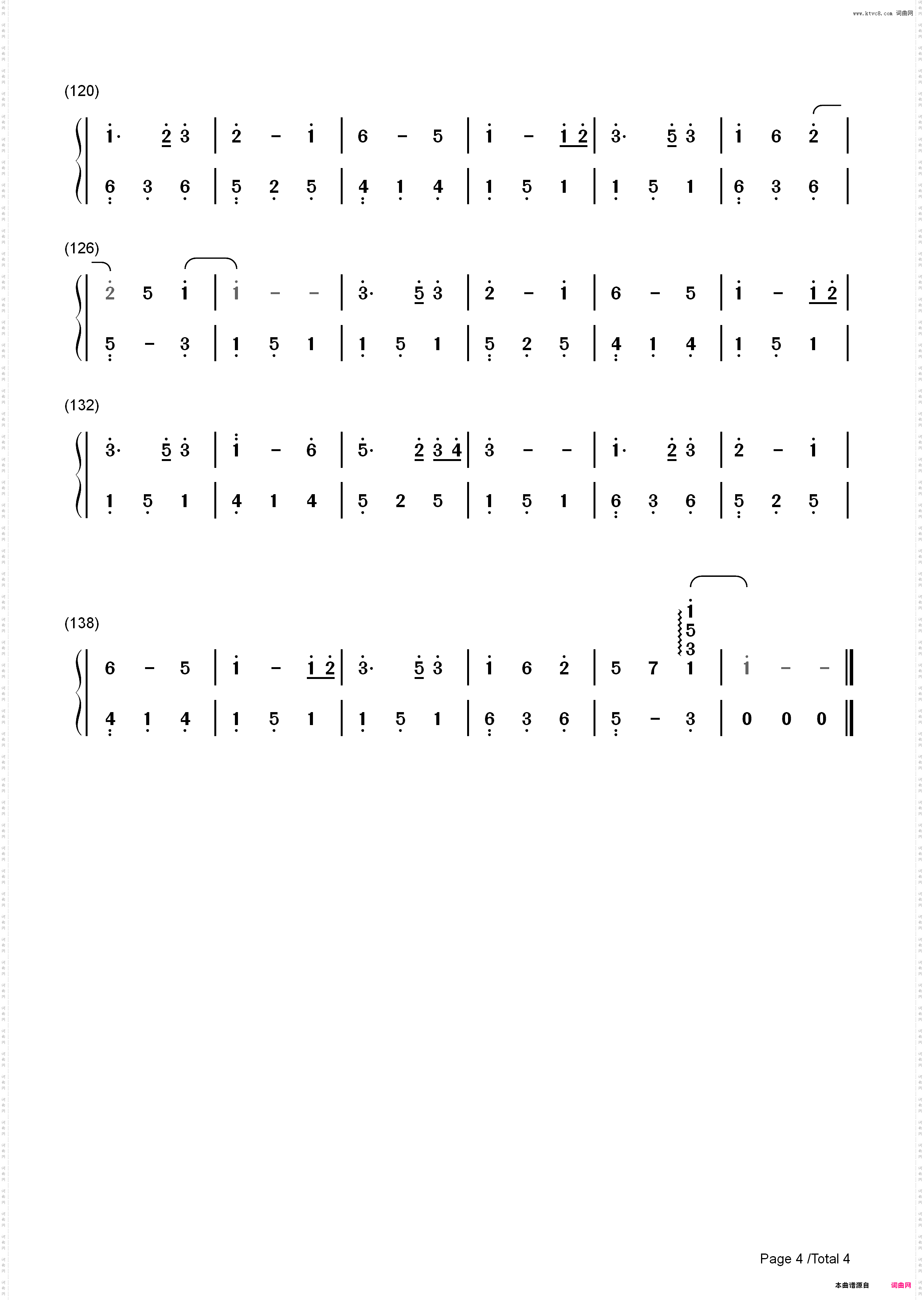 月光水岸-班得瑞_简谱版