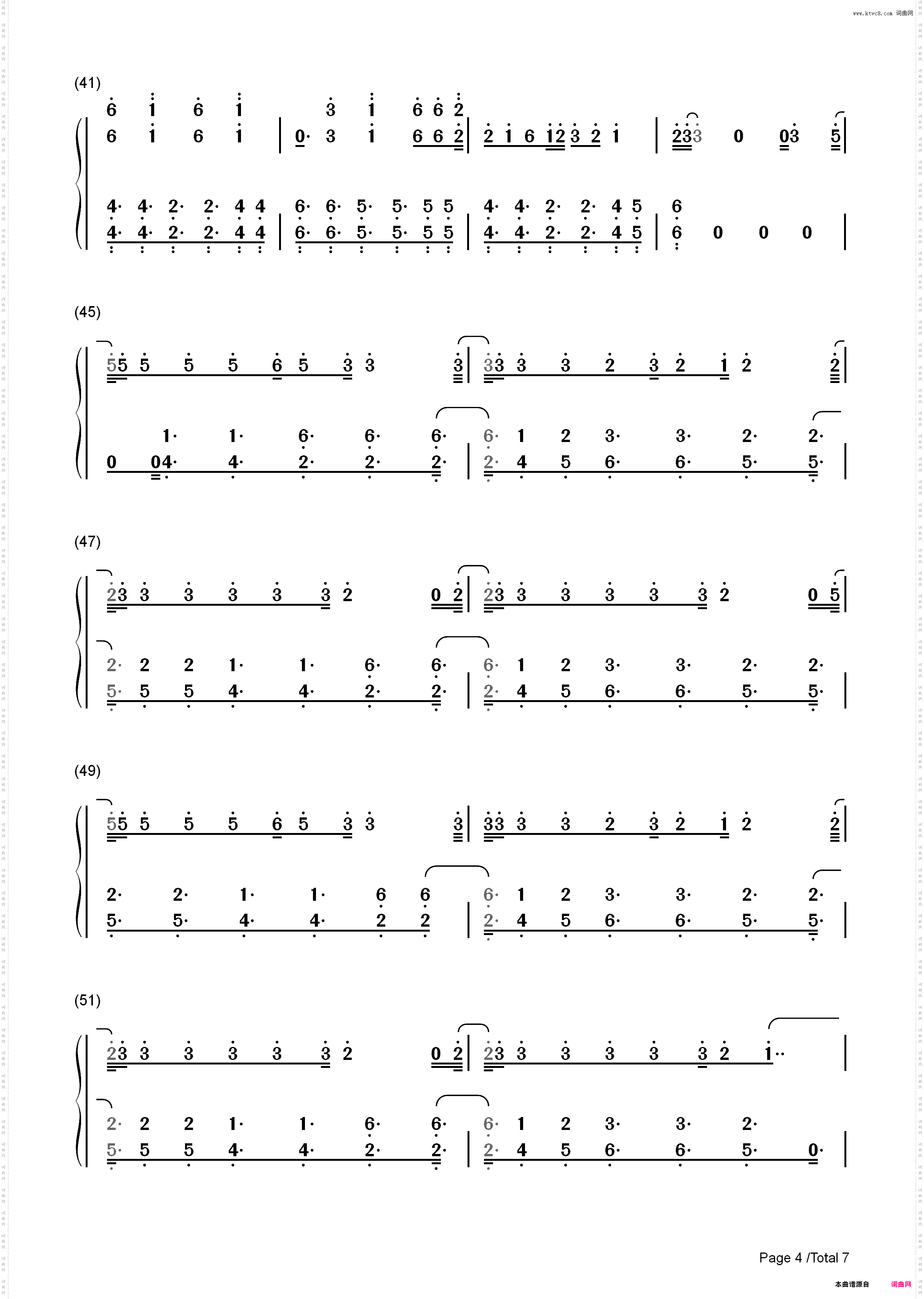 Lush Life-Zara Larsson_简谱版