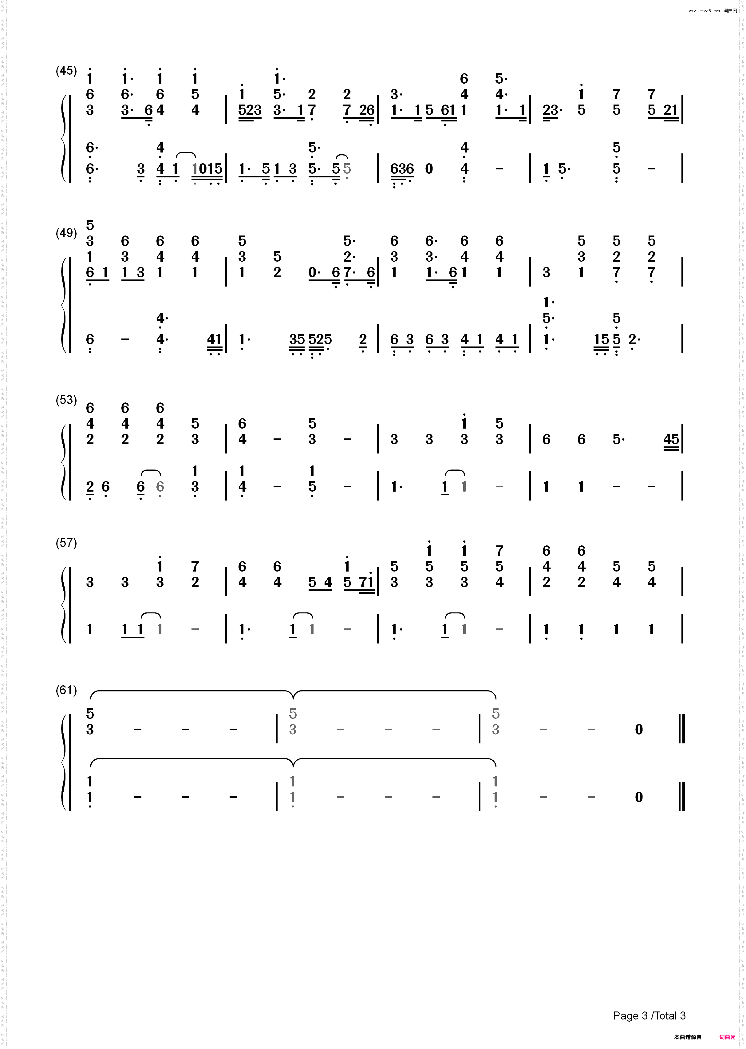 Better Than A Hallelujah-真心祈祷_简谱版