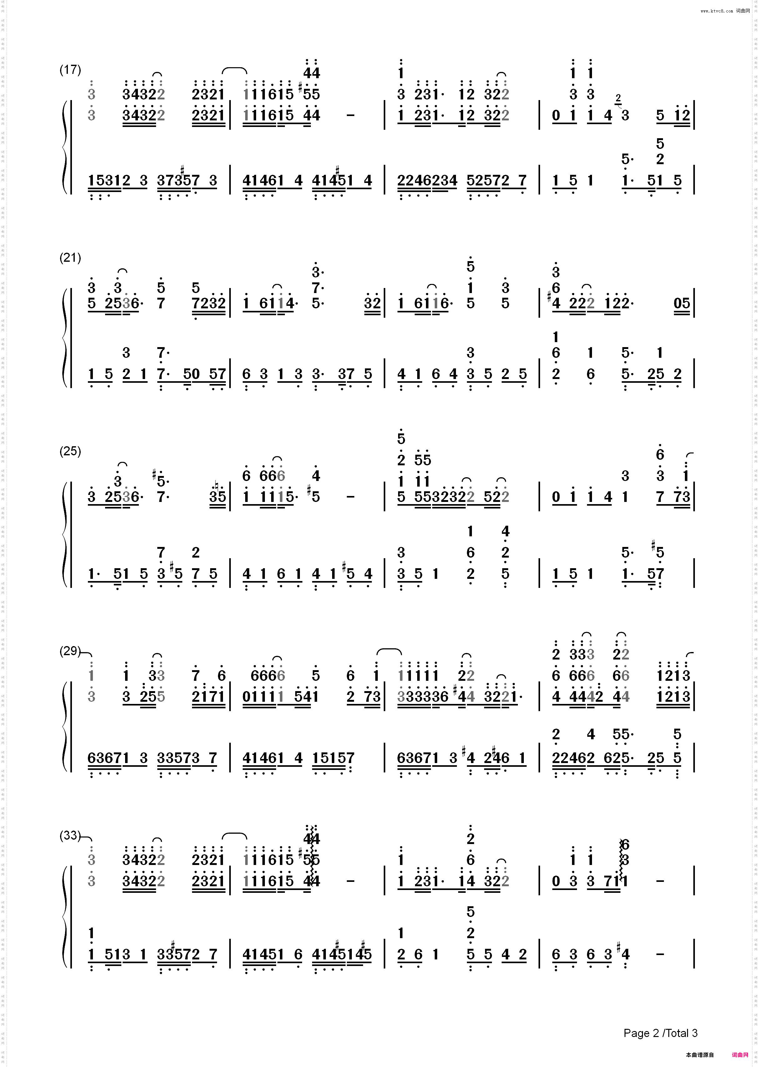 This Love这份爱-太阳的后裔插曲_简谱版