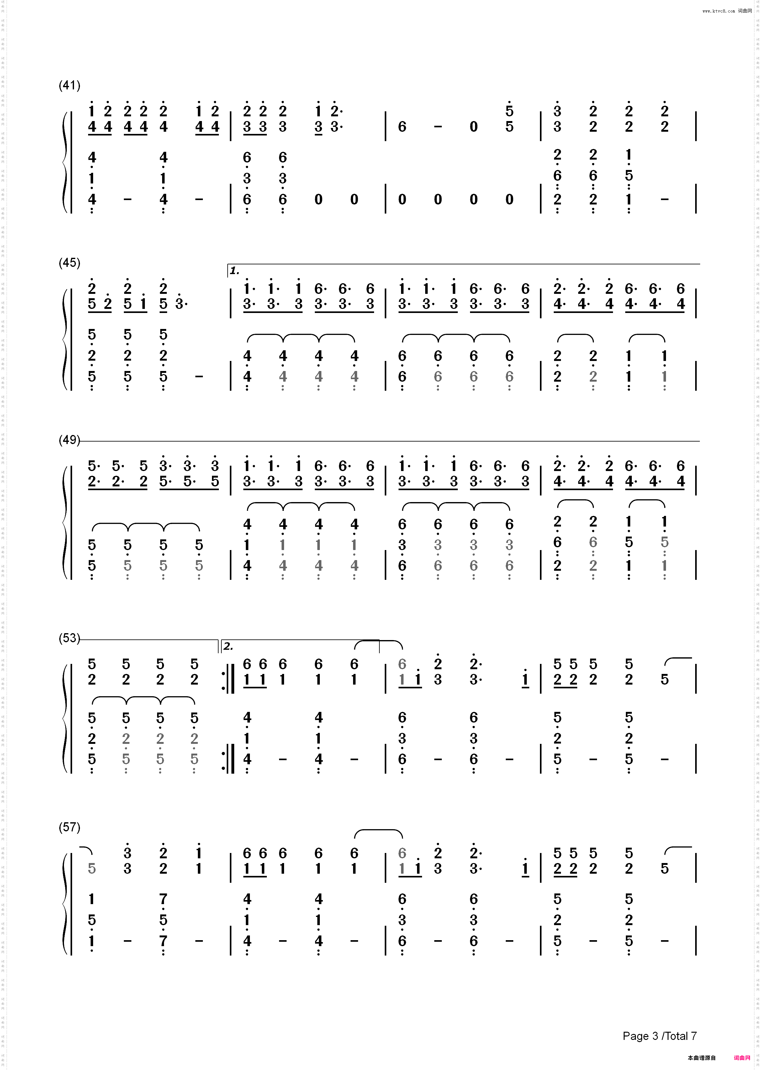Polarize-Twenty One Pilots_简谱版