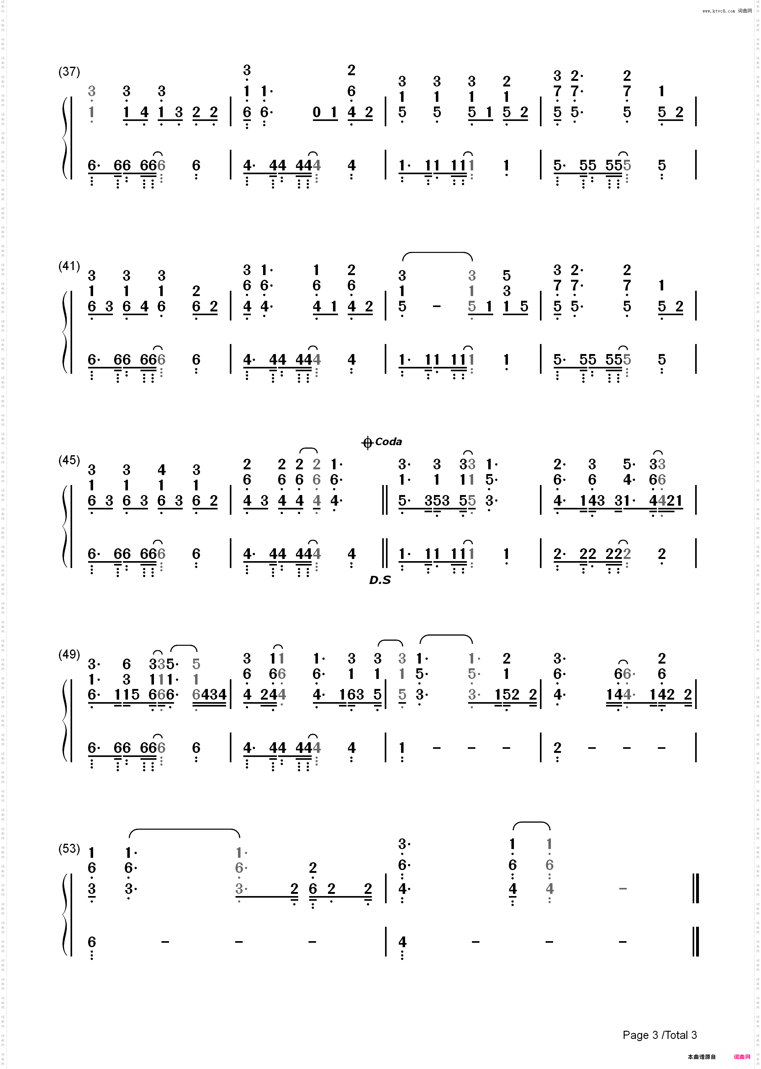 The War Is Over-Kelly Clarkson_简谱版