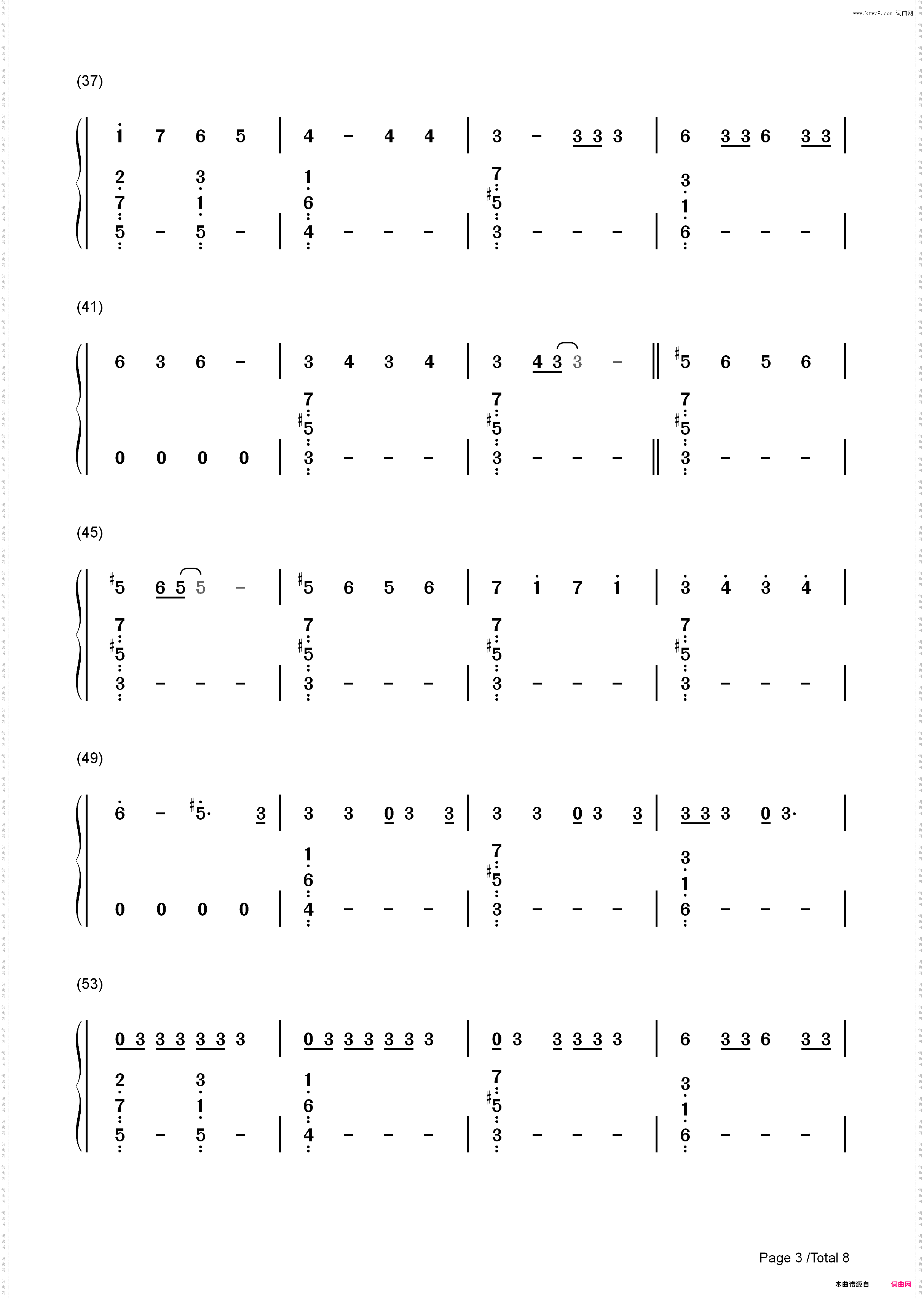 No-Meghan Trainor_简谱版