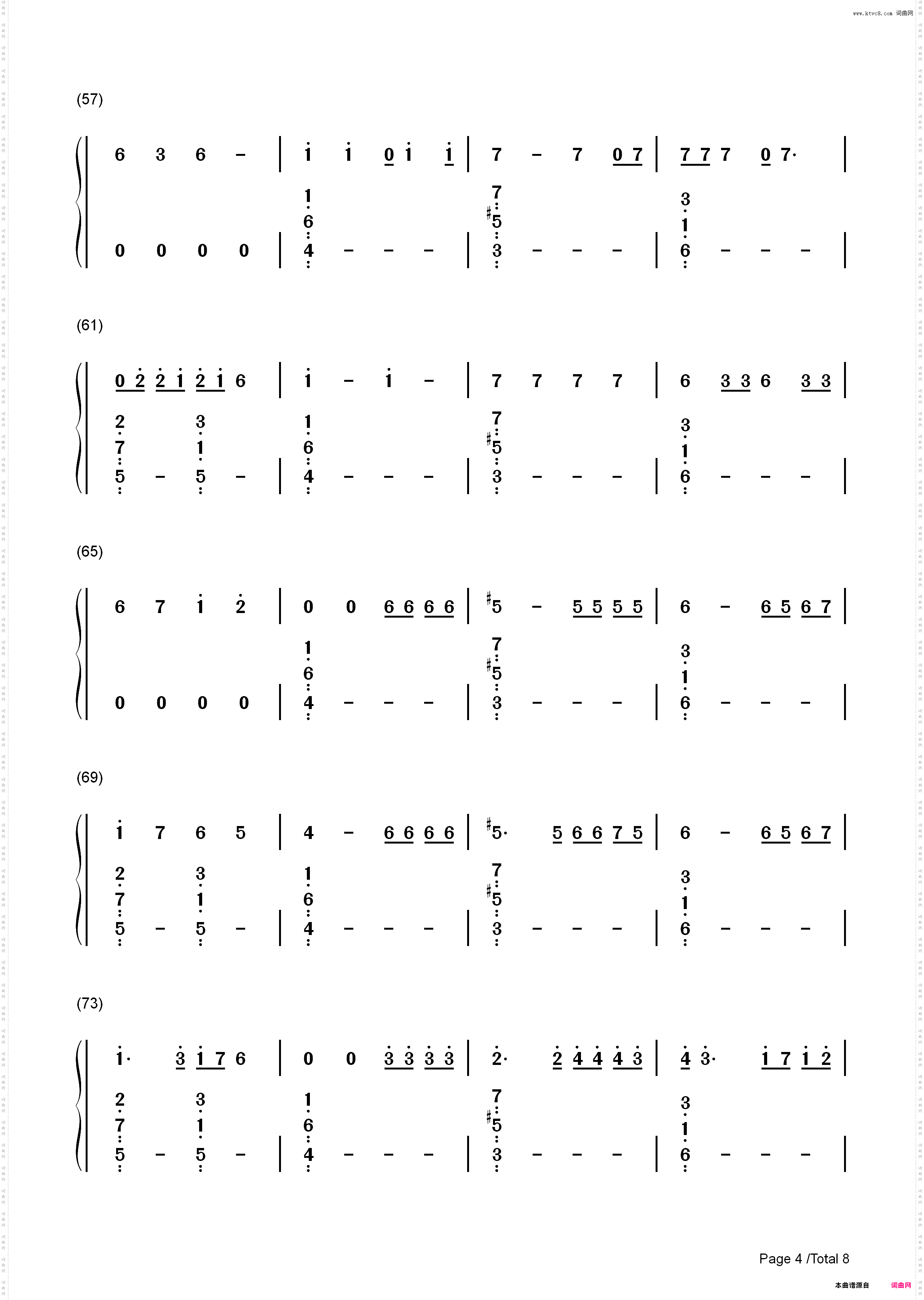 No-Meghan Trainor_简谱版