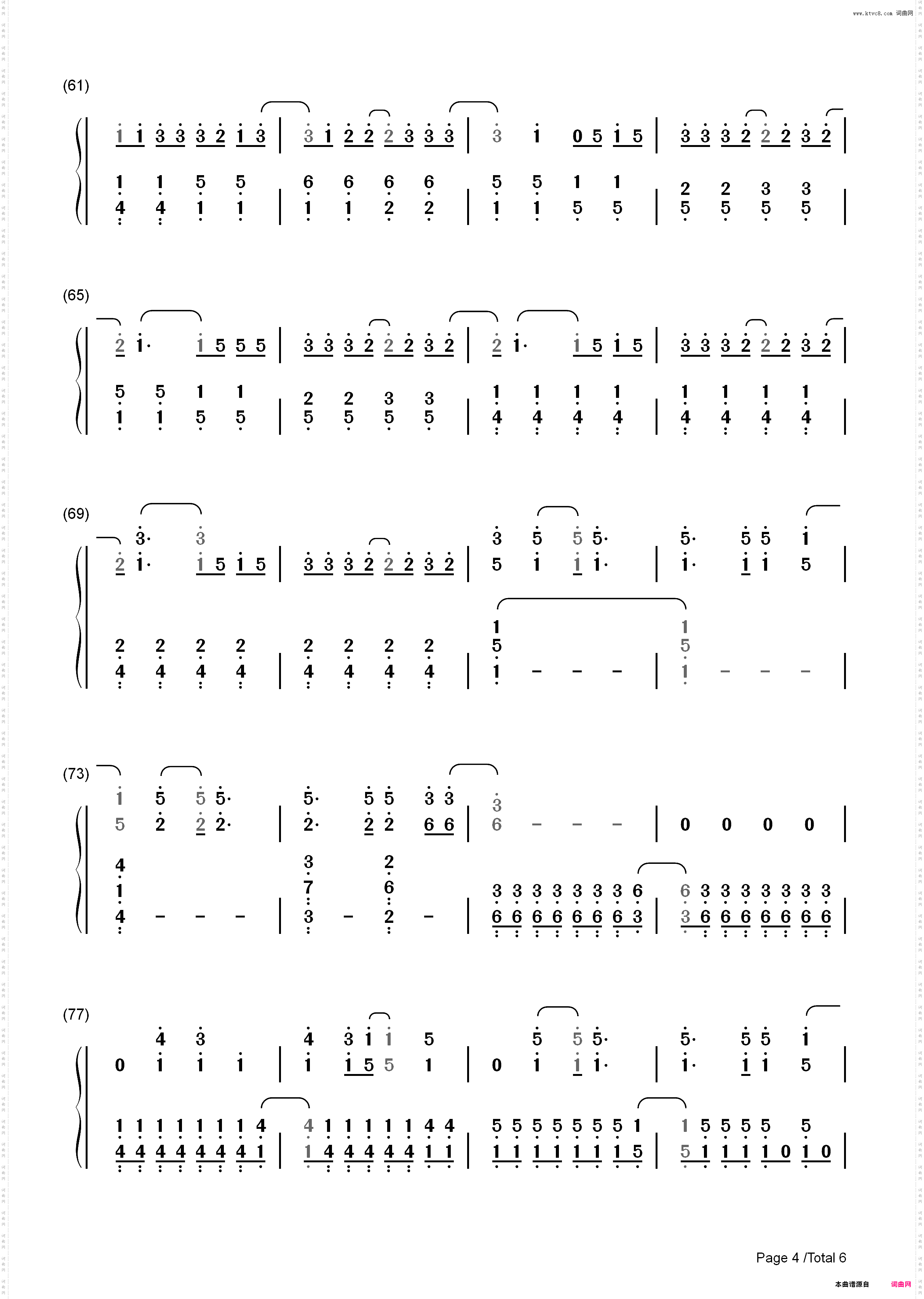 Bored to Death-Blink 182_简谱版