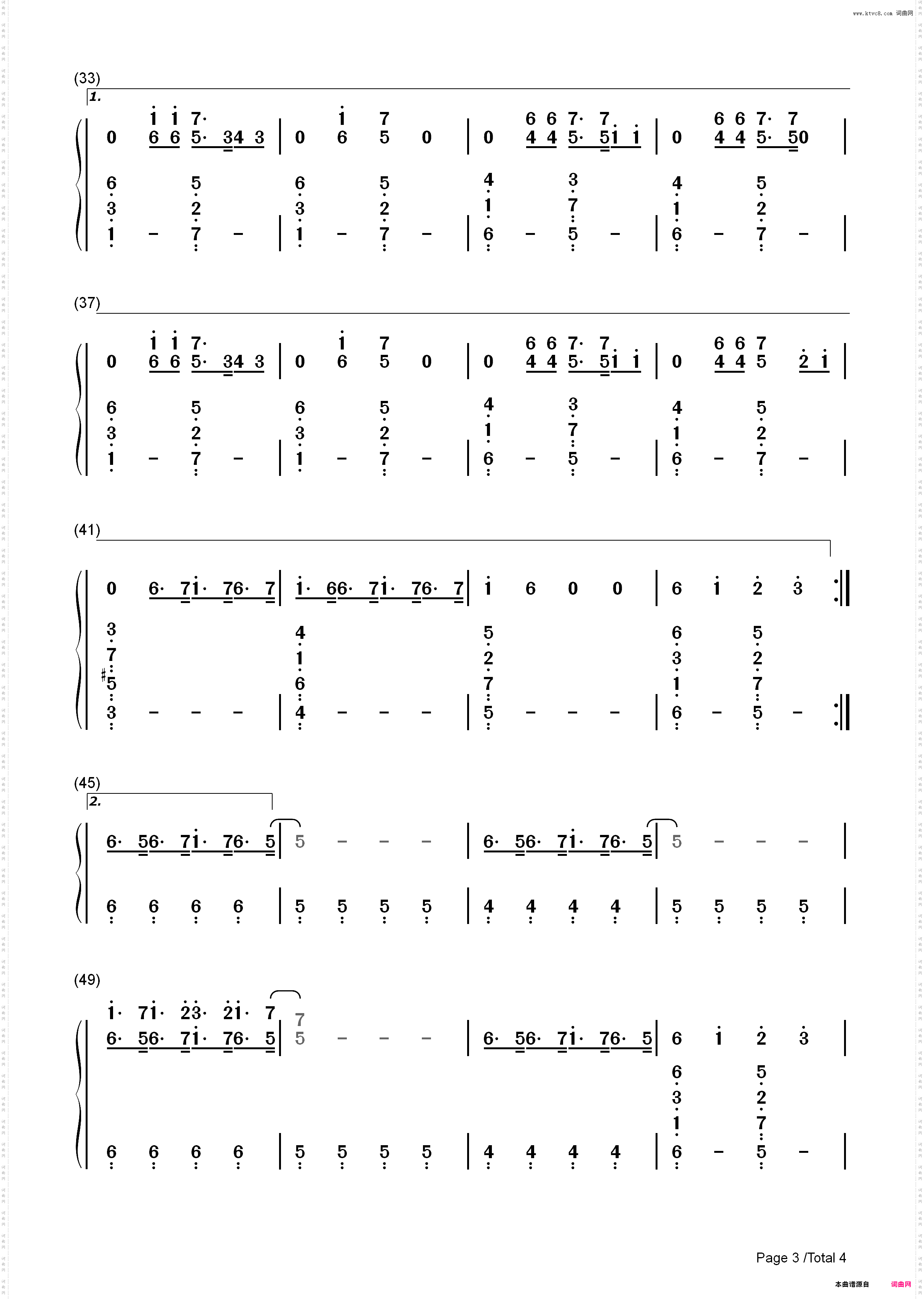 Aint Nobody Loves Me Better_简谱版