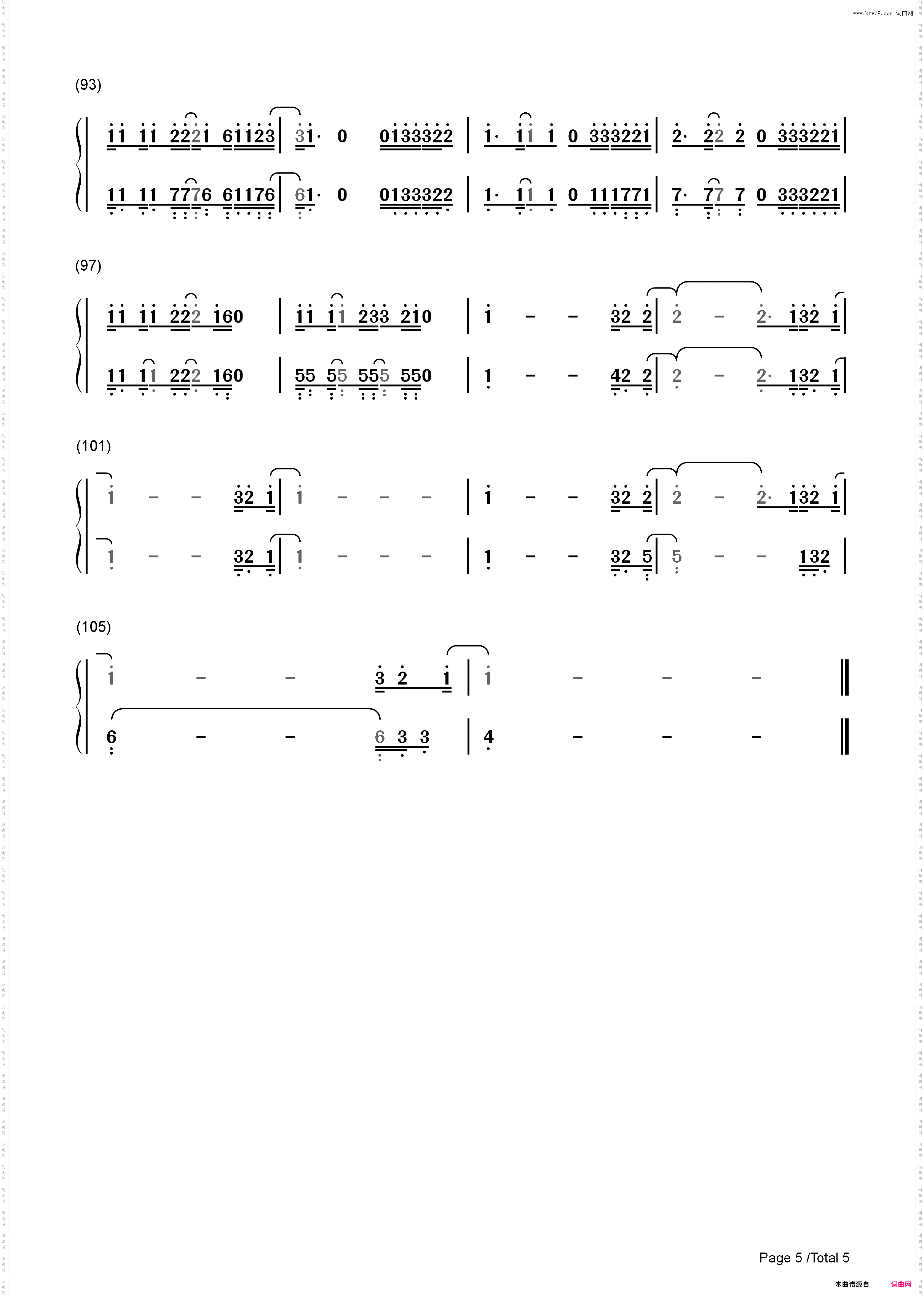 I Took A Pill In Ibiza-Mike Posner_简谱版