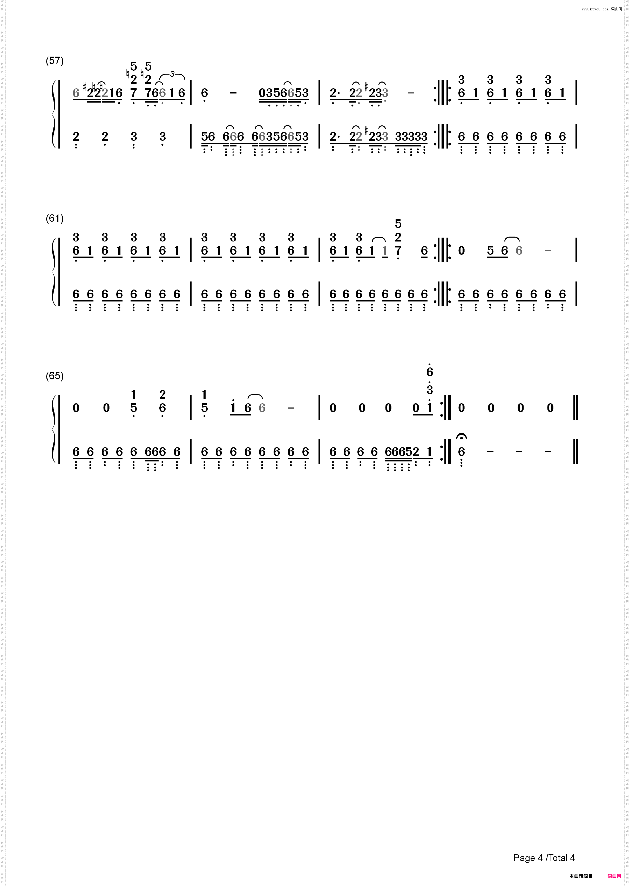Dragon Days-Alicia Keys_简谱版