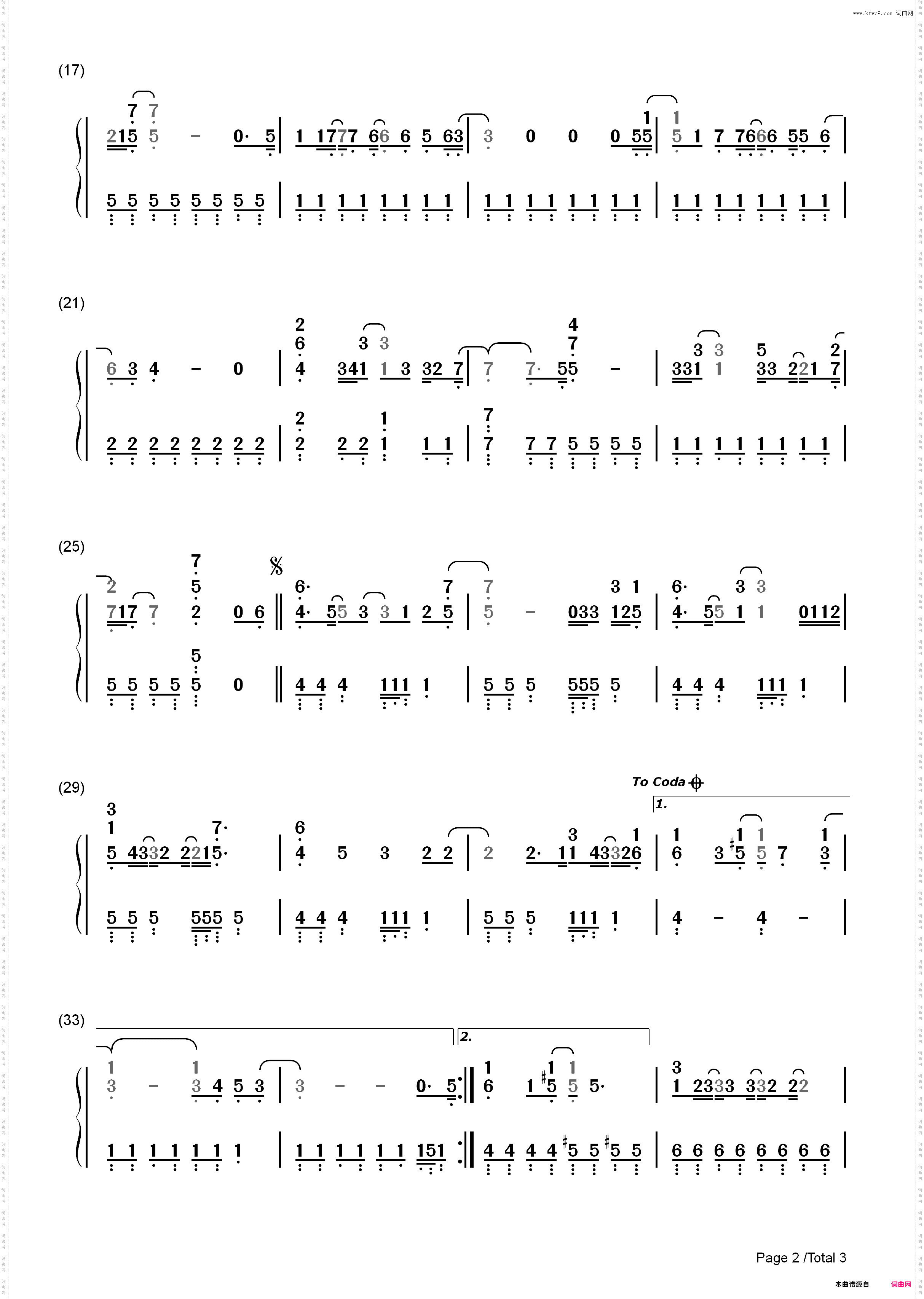 U Got Nothin on Me-Demi Lovato_简谱版