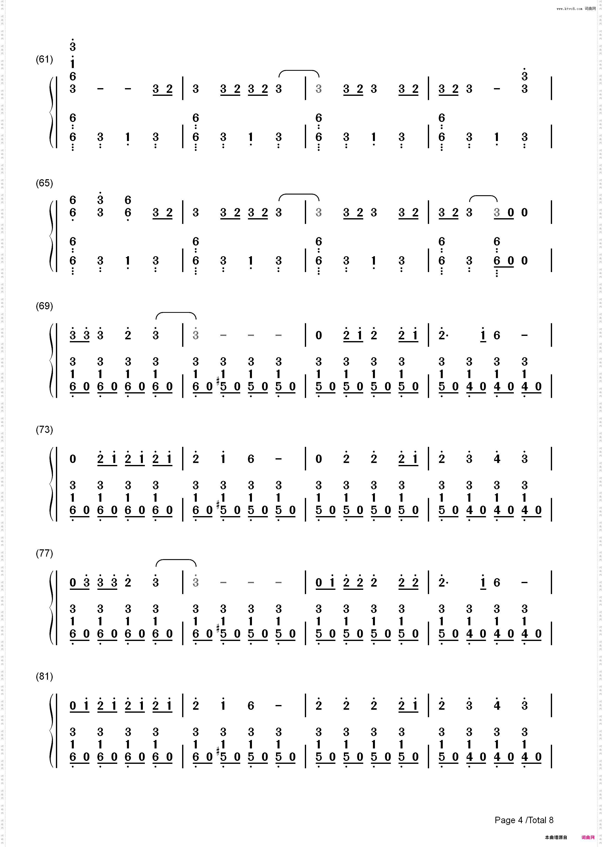 Dont Threaten Me with a Good Time-Panic at the Disco_简谱版