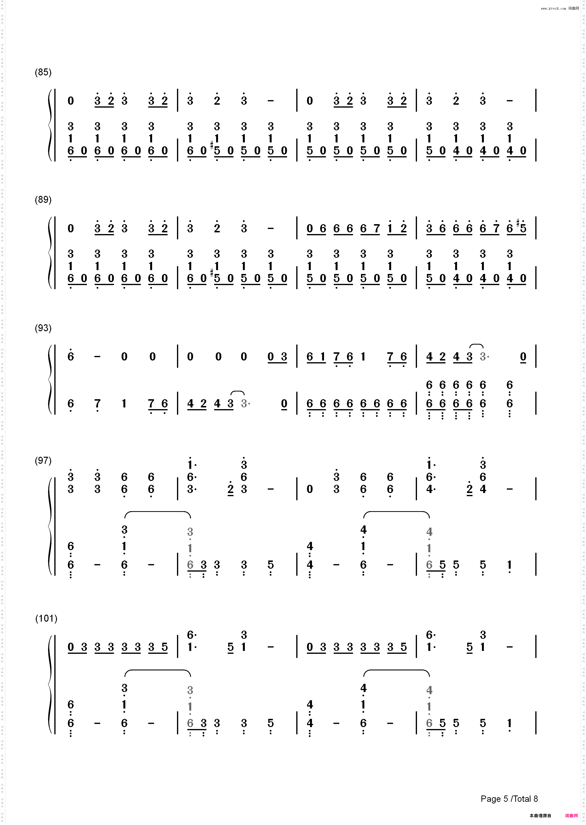 Dont Threaten Me with a Good Time-Panic at the Disco_简谱版