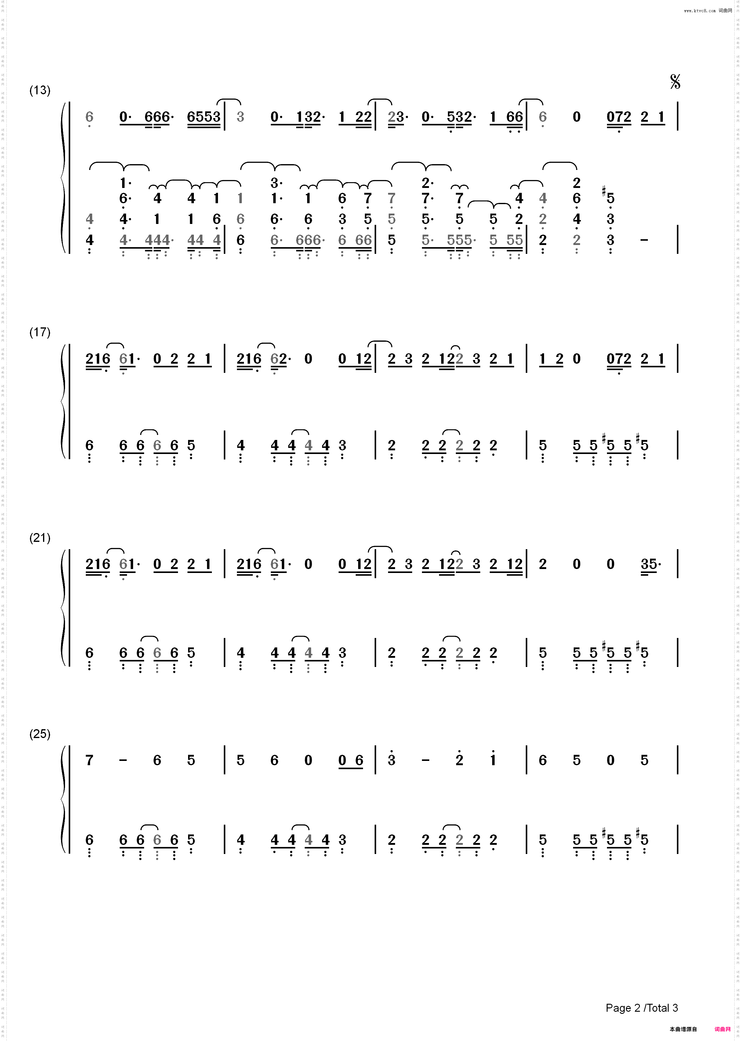 Religion-Lana Del Rey_简谱版