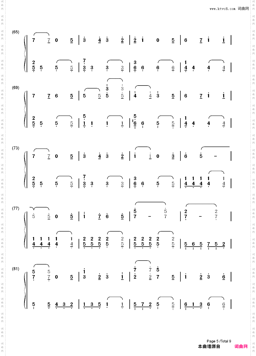 ノエルの夜-AKB48_简谱版