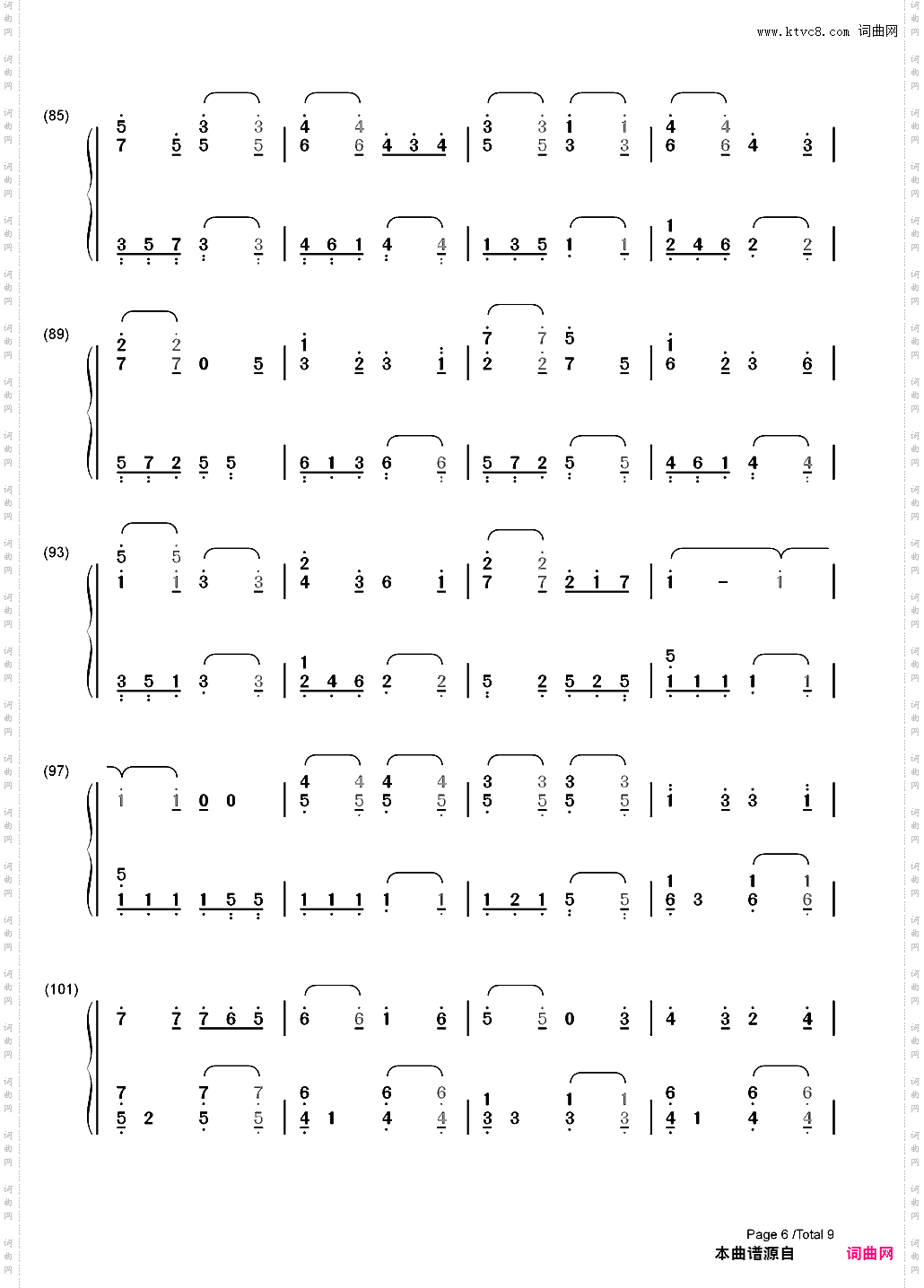 ノエルの夜-AKB48_简谱版