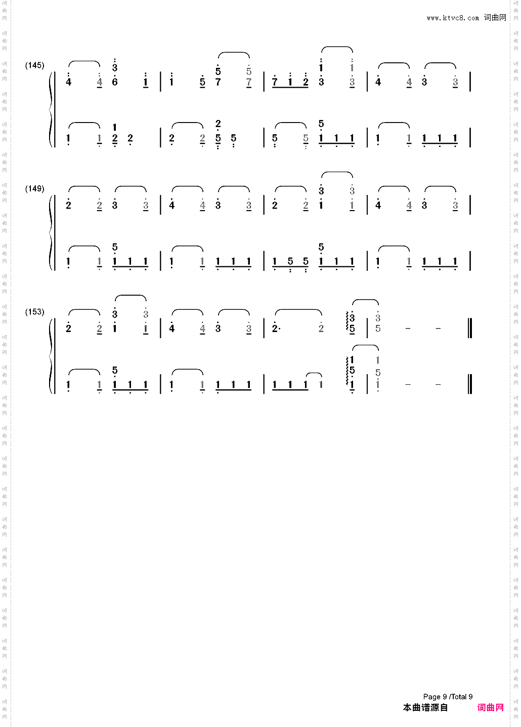 ノエルの夜-AKB48_简谱版