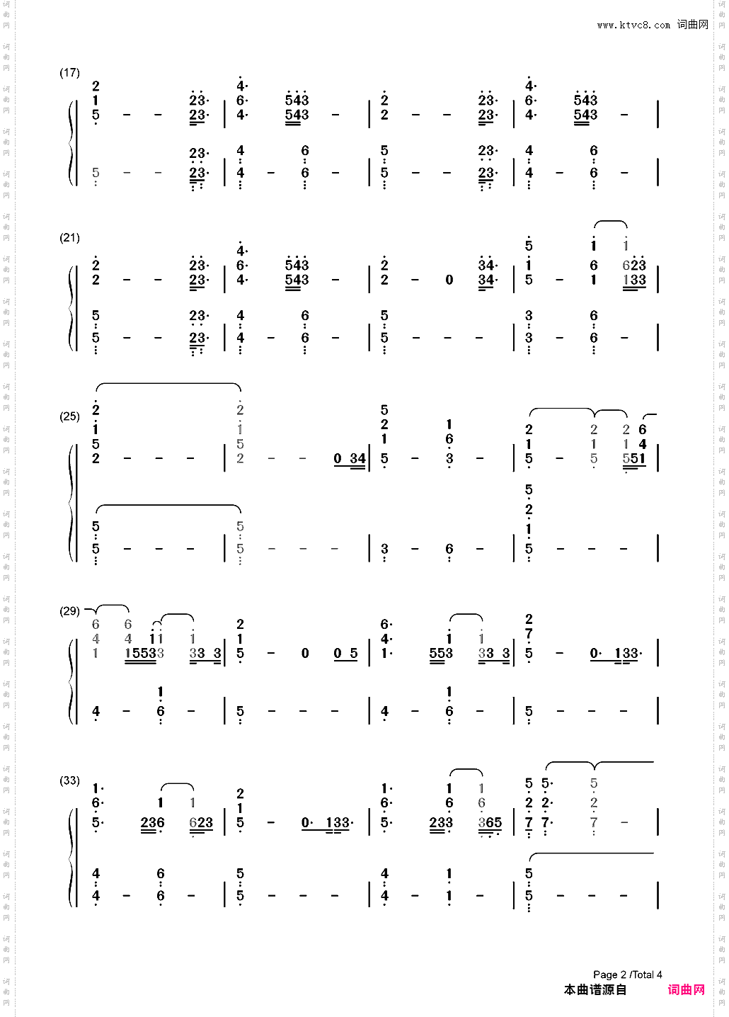 Up in Flames-Coldplay_简谱版
