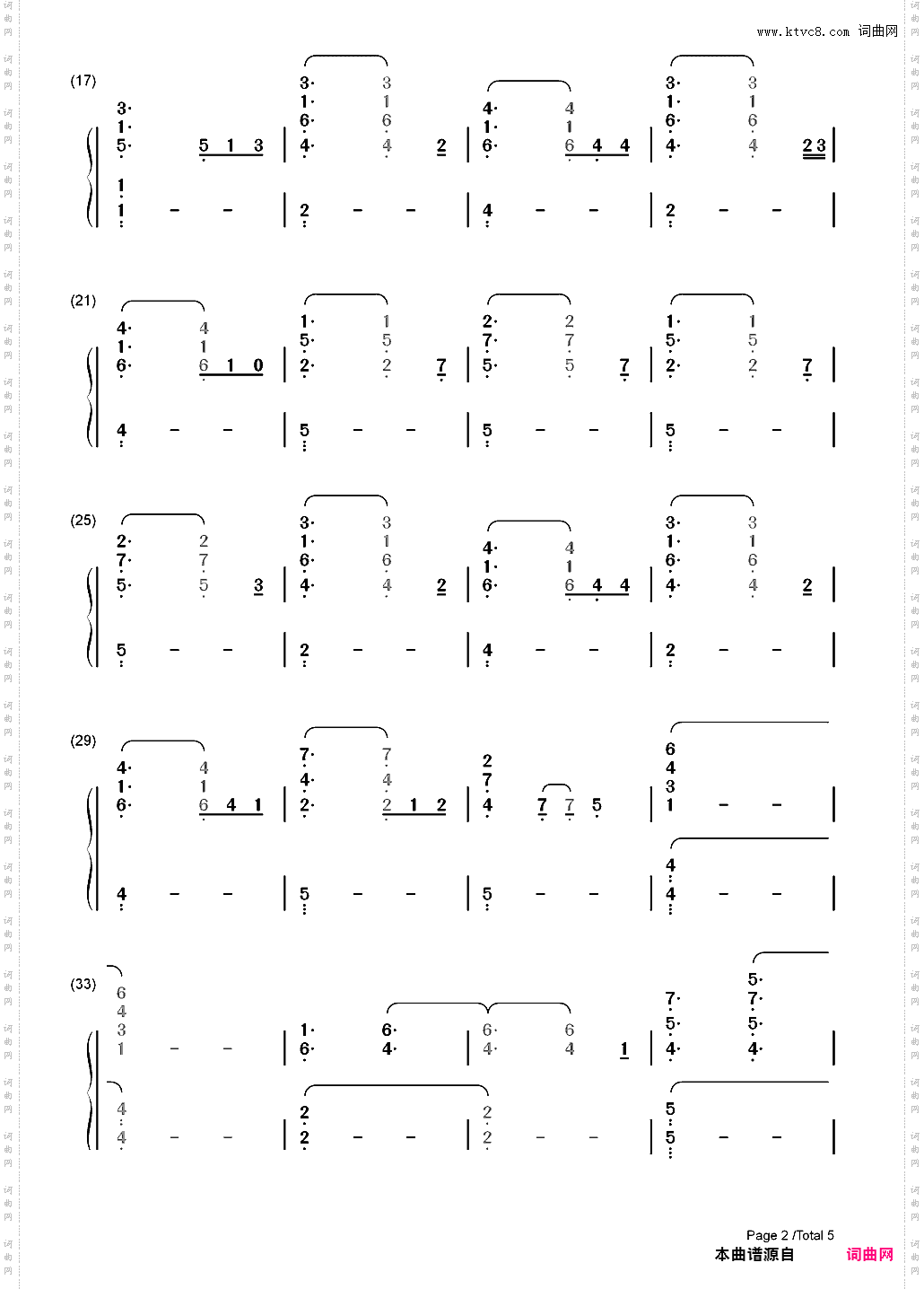 Up with the Birds-Coldplay_简谱版