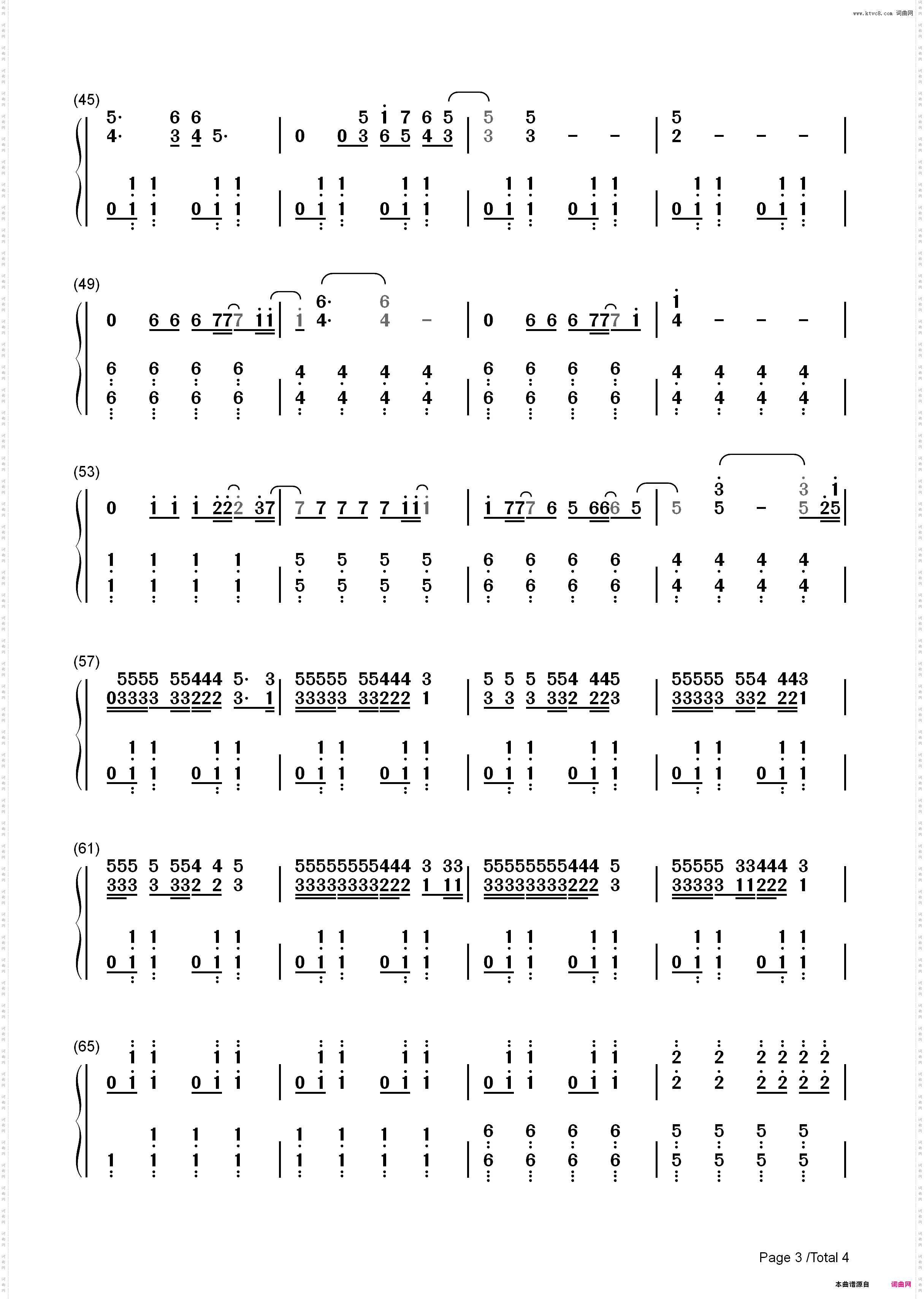 Waiting for the End-Linkin Park_简谱版