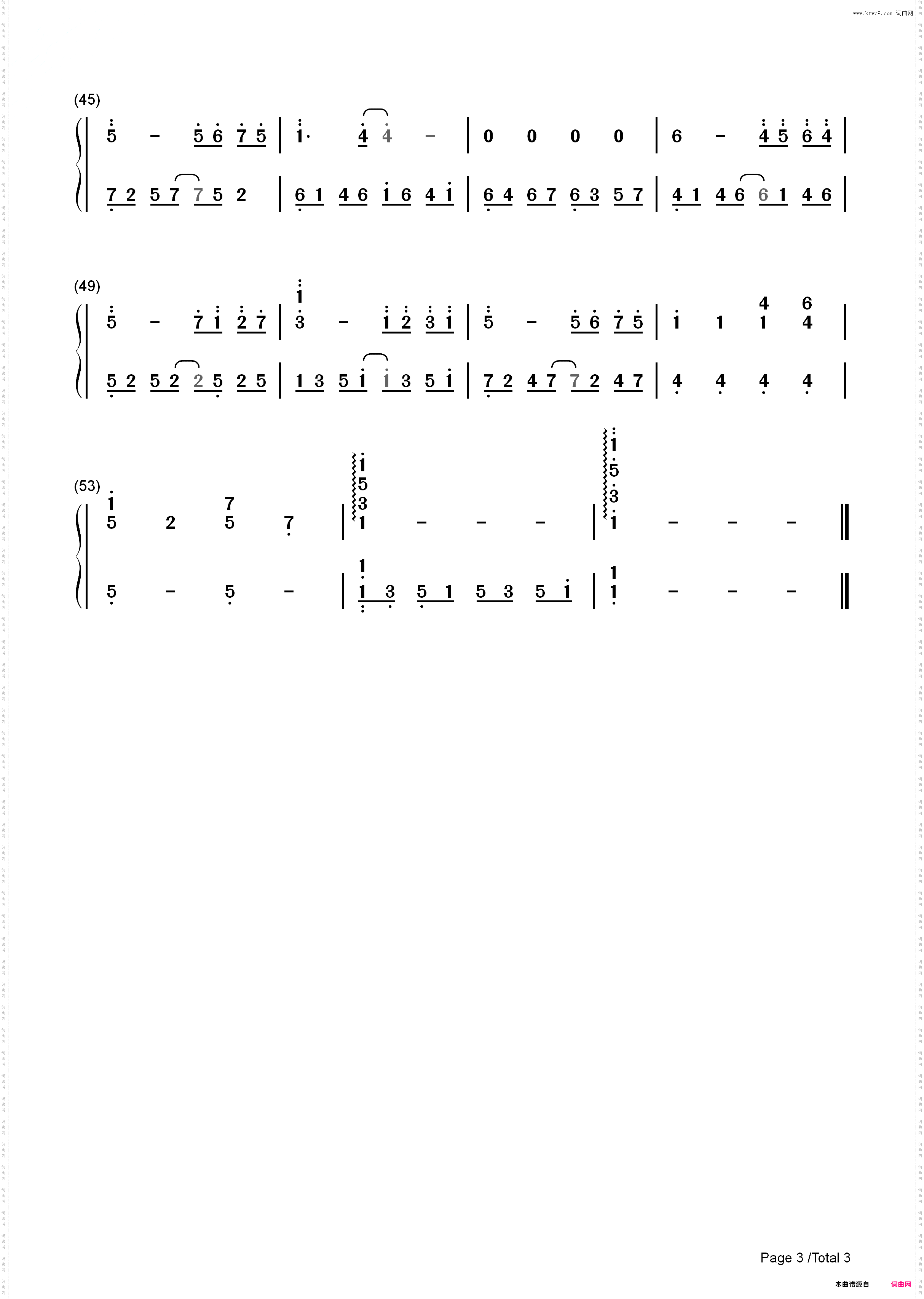 Sundial Dreams-Kevin Kern-日晷之梦_简谱版