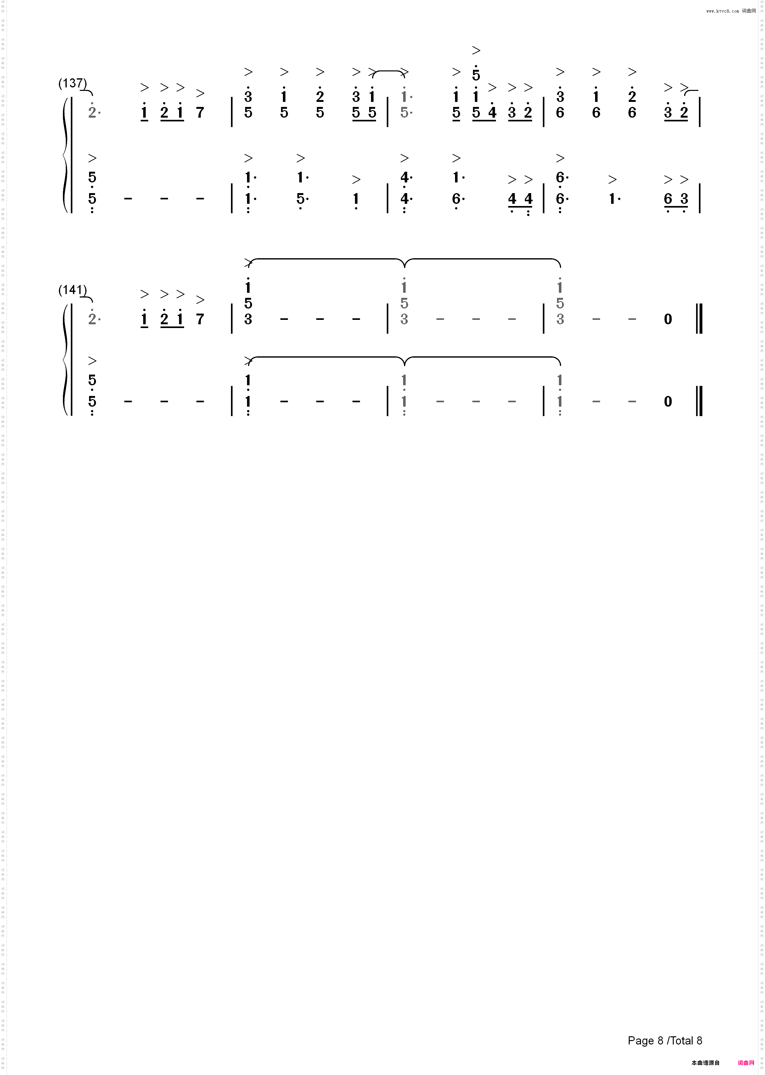 Wavin Flag-飘扬的旗帜-南非世界杯主题推广曲_简谱版