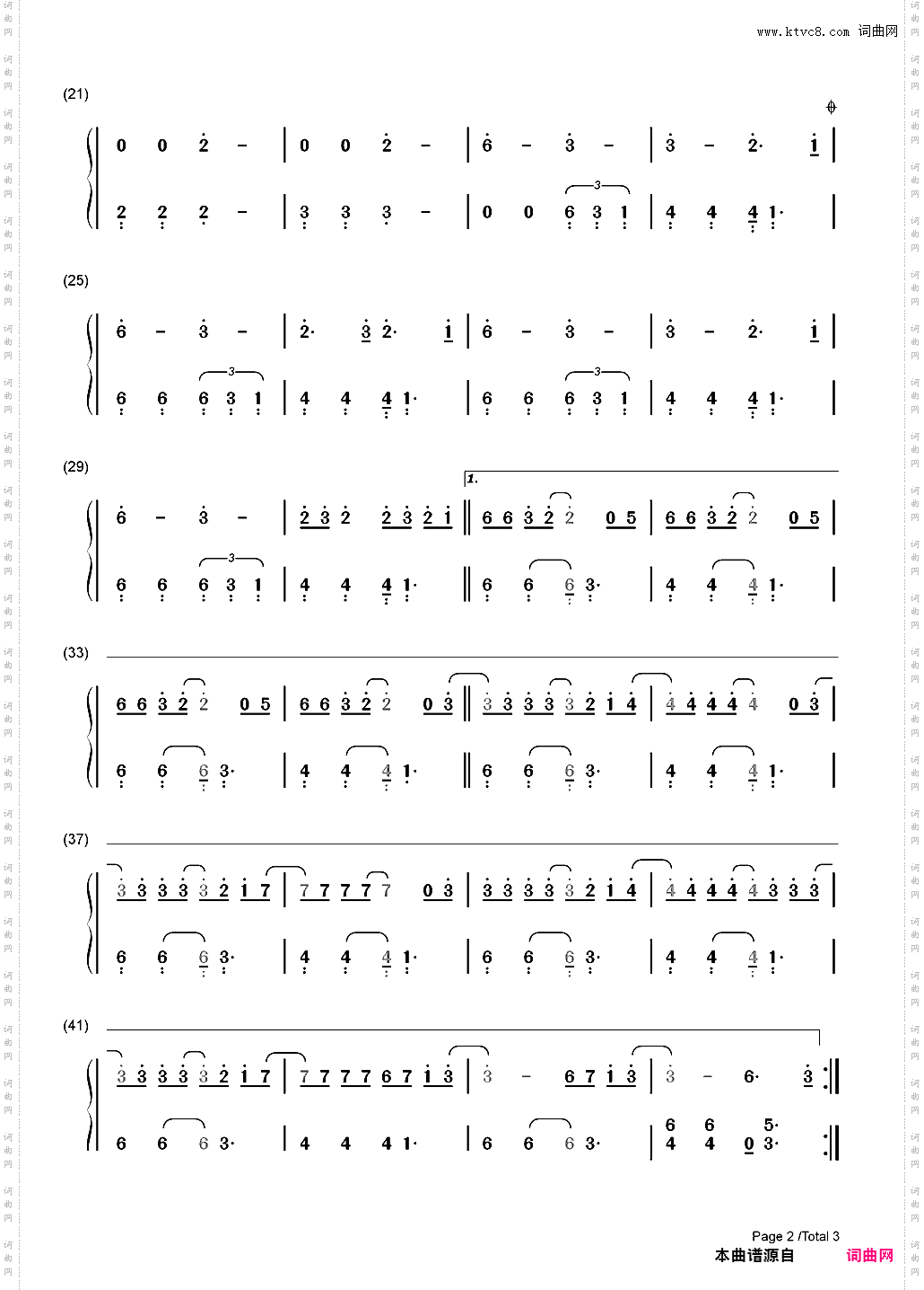 Gold-Imagine Dragons_简谱版