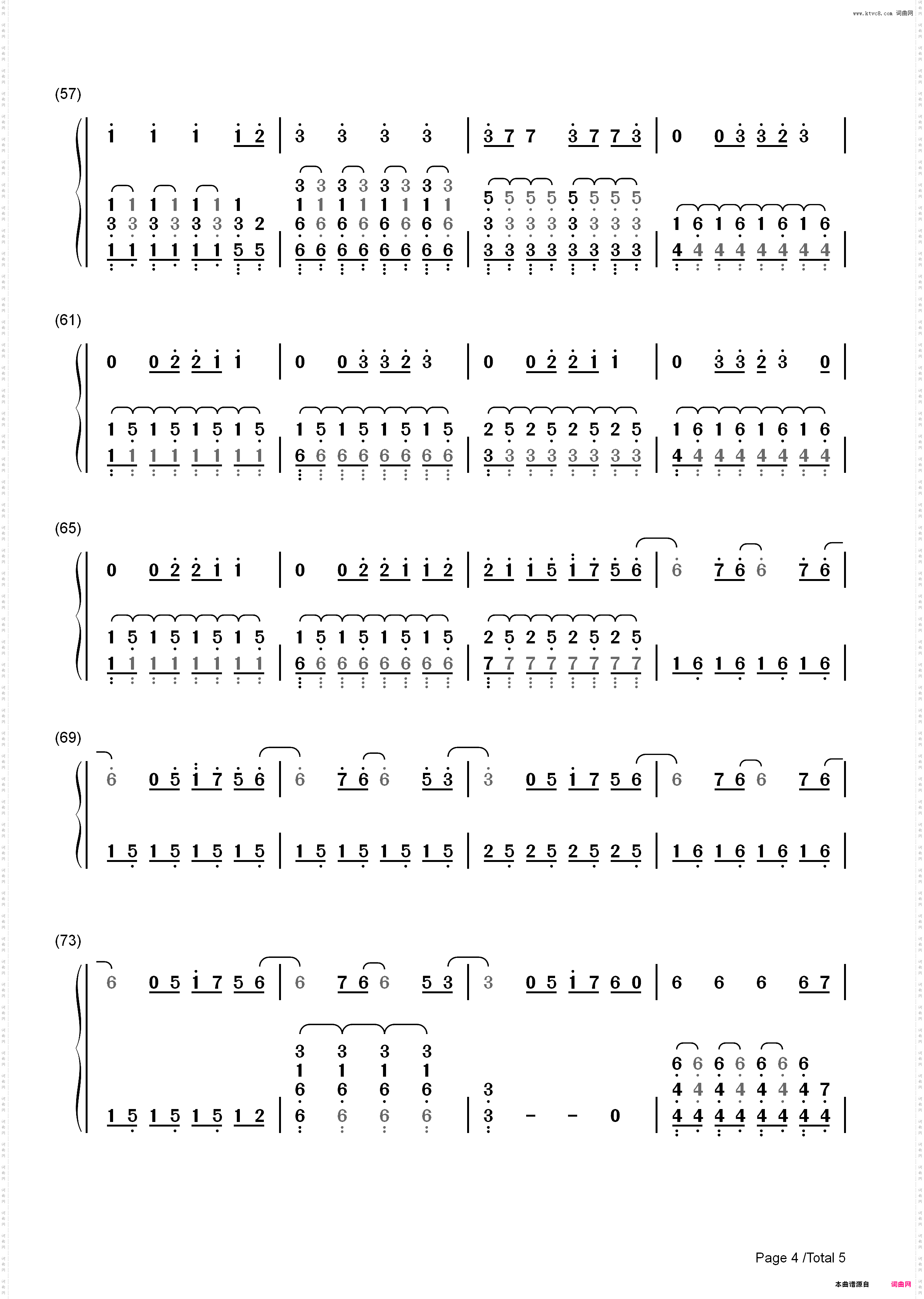 Beautiful Now-Zedd_简谱版