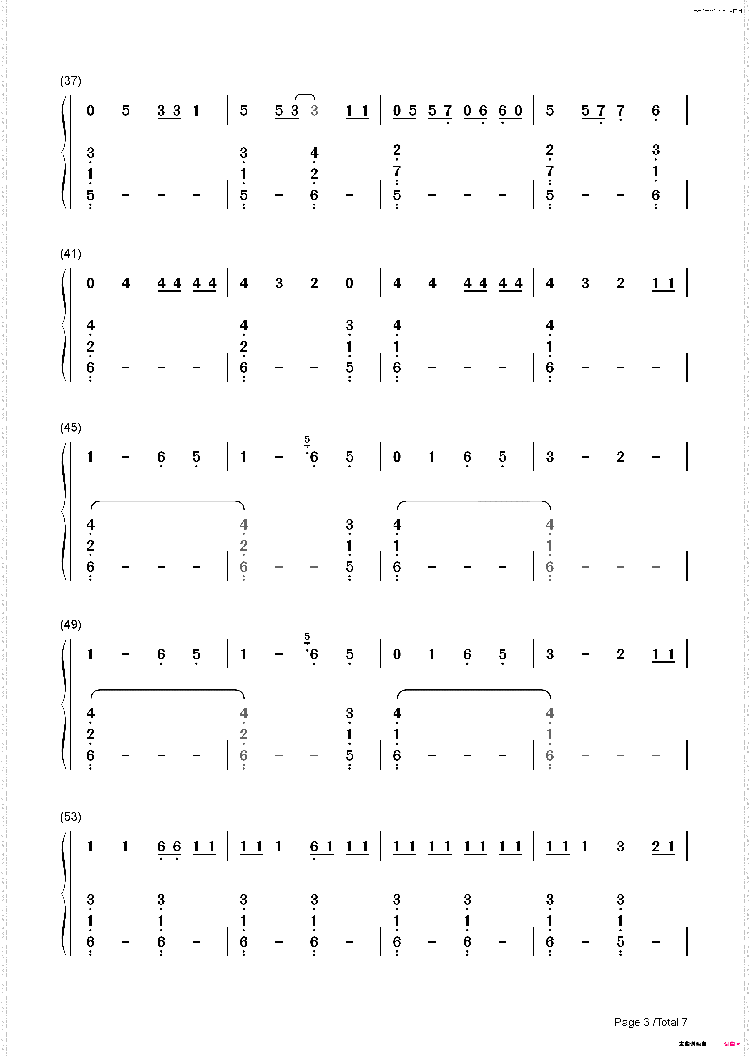 Masterpiece-Jessie J_简谱版